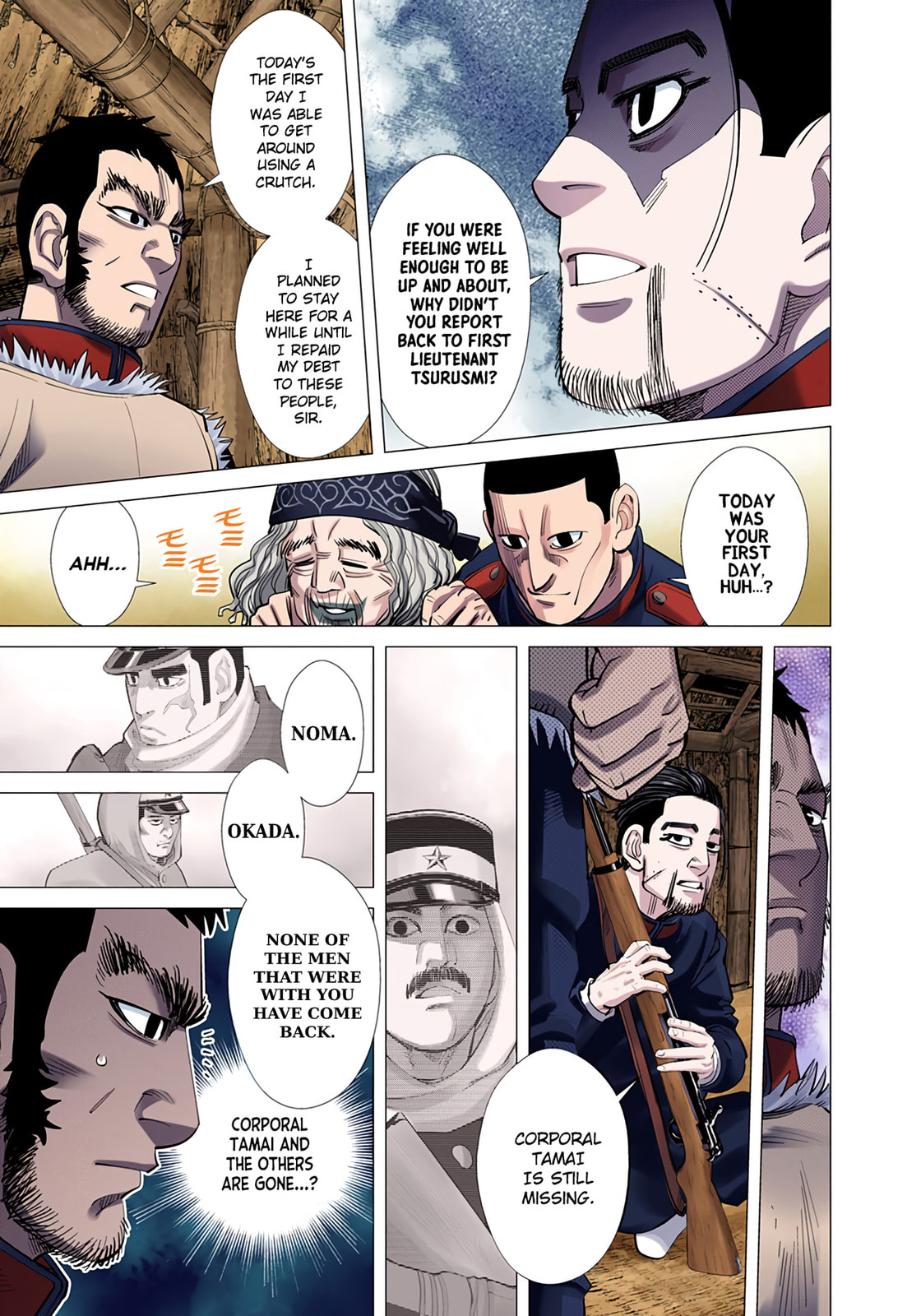 Golden Kamuy (Colored) Chapter 43 page 3 - 