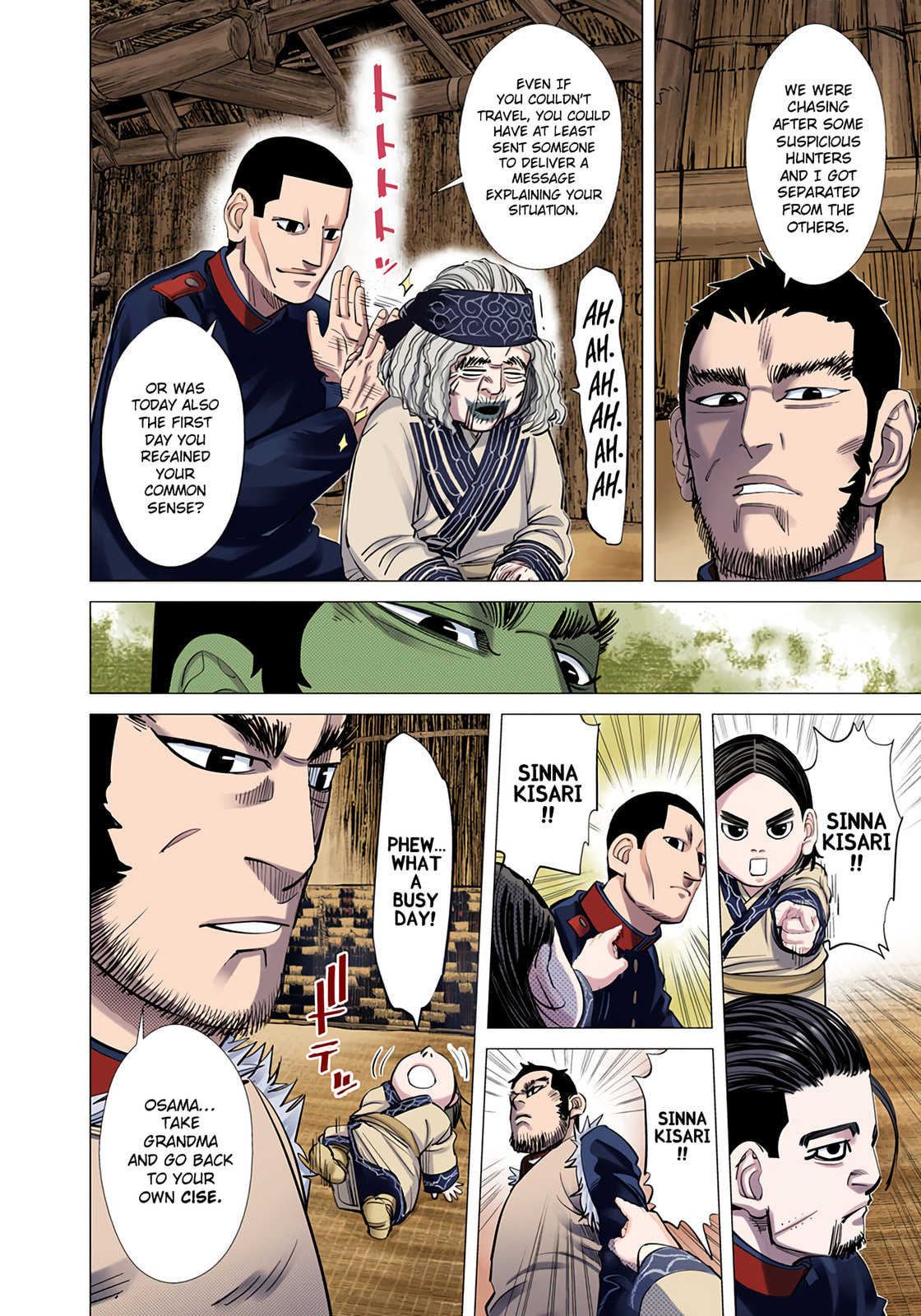 Golden Kamuy (Colored) Chapter 43 page 4 - 