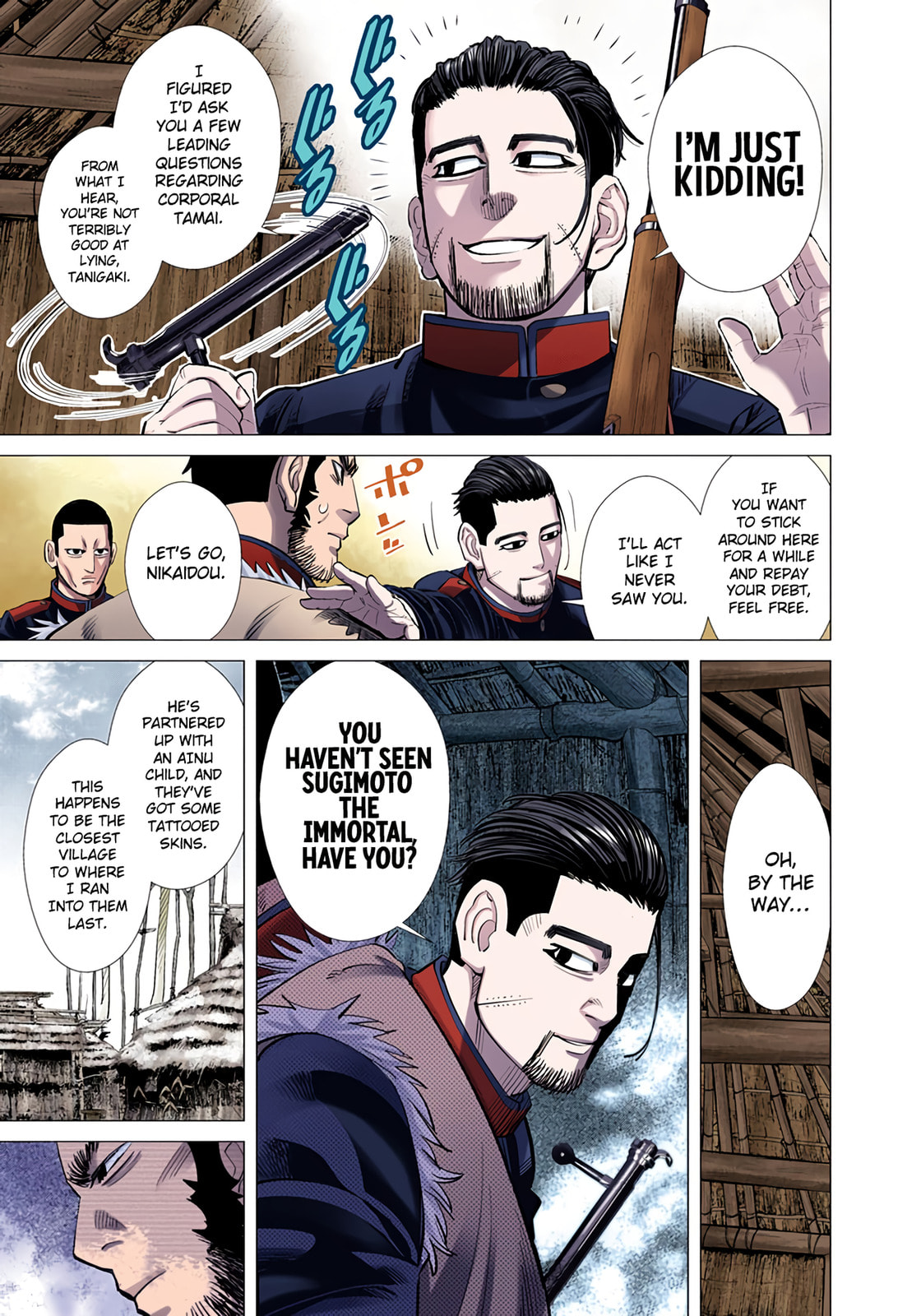 Golden Kamuy (Colored) Chapter 43 page 7 - 