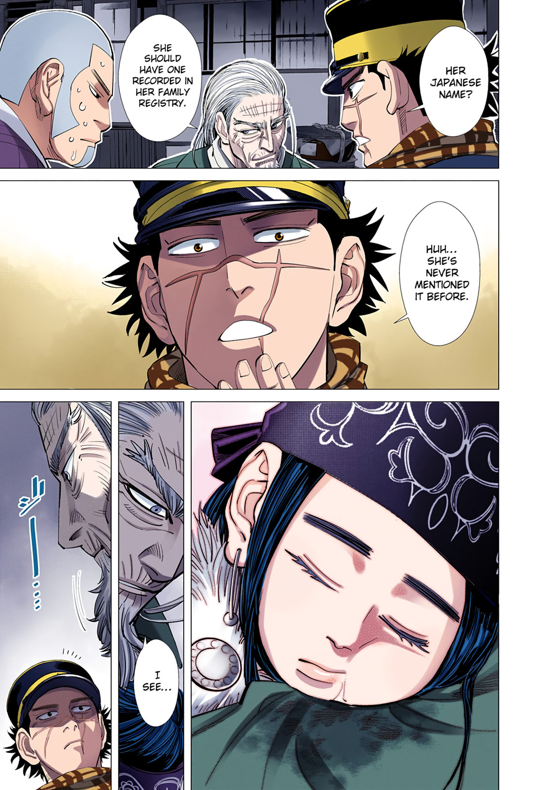 Golden Kamuy (Colored) Chapter 44 page 3 - 