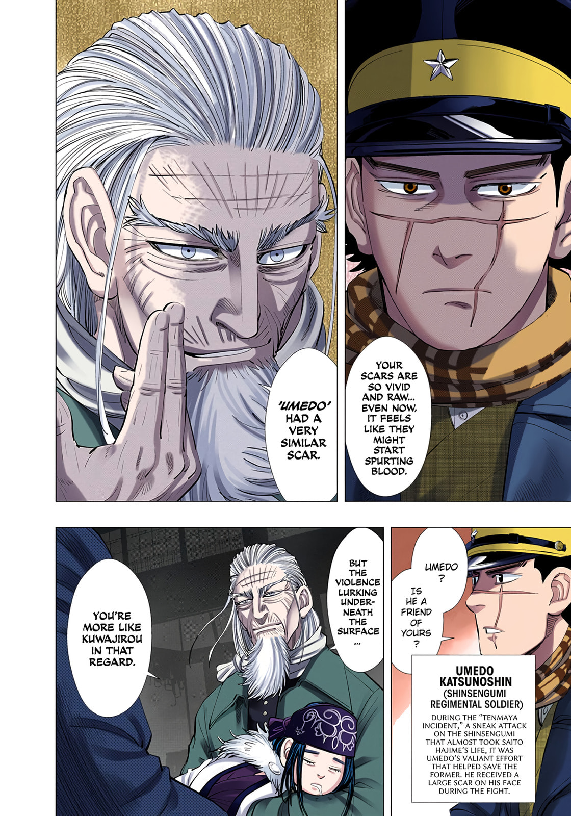 Golden Kamuy (Colored) Chapter 44 page 4 - 