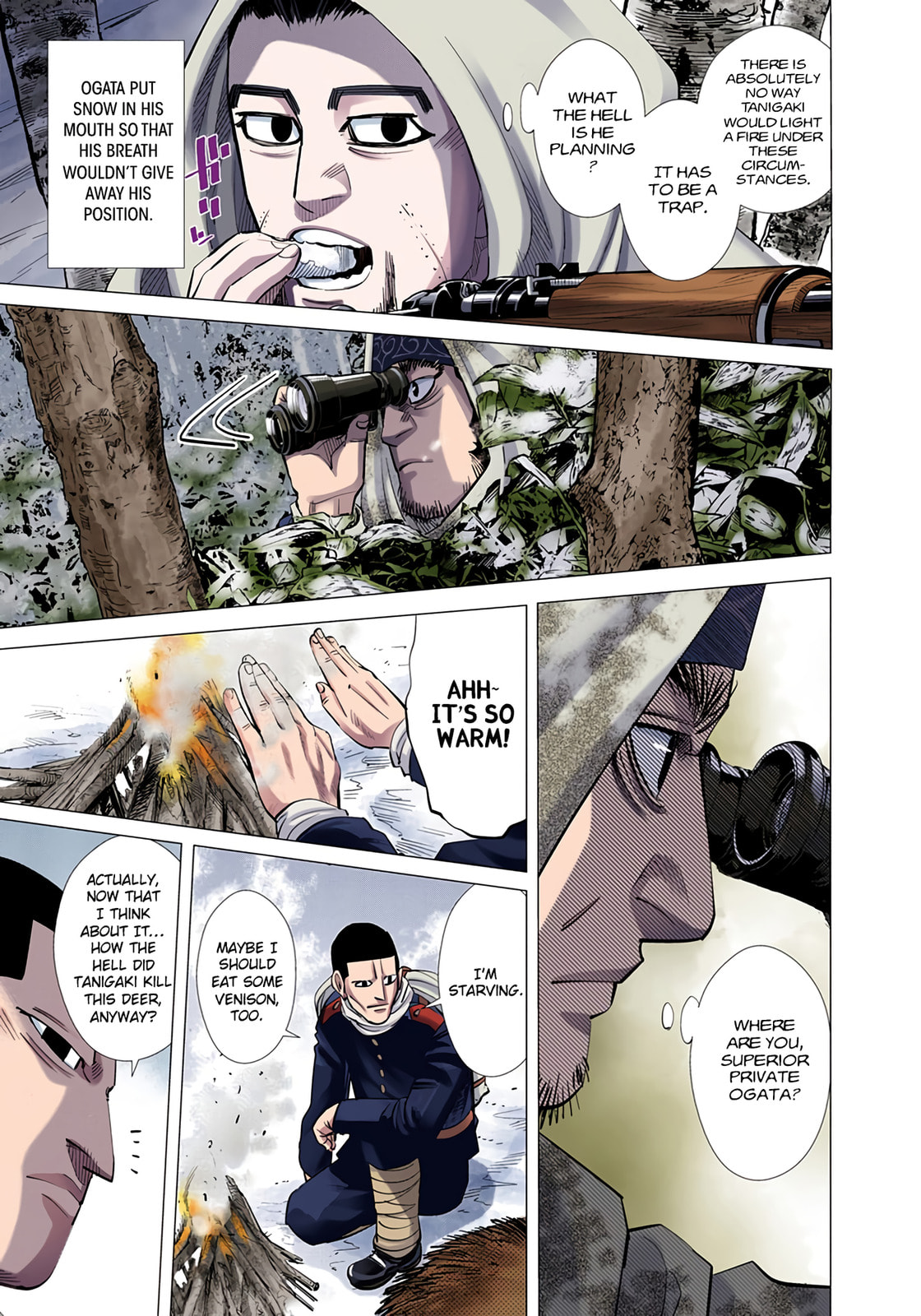 Golden Kamuy (Colored) Chapter 45 page 12 - 