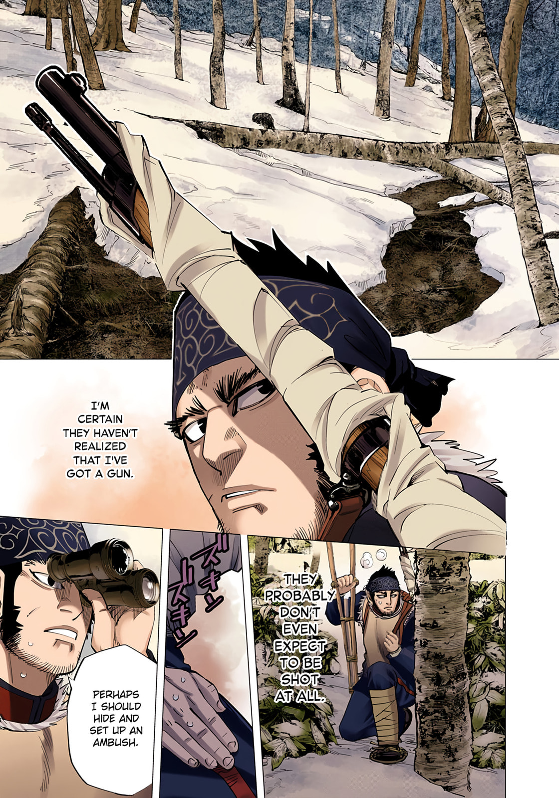 Golden Kamuy (Colored) Chapter 45 page 4 - 