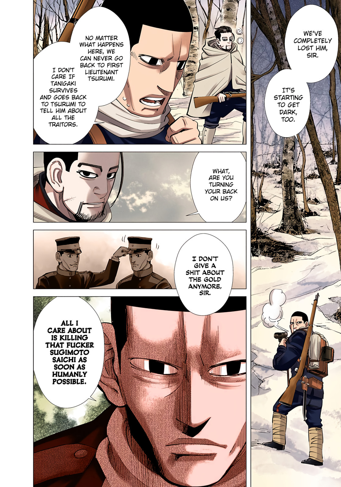 Golden Kamuy (Colored) Chapter 45 page 7 - 