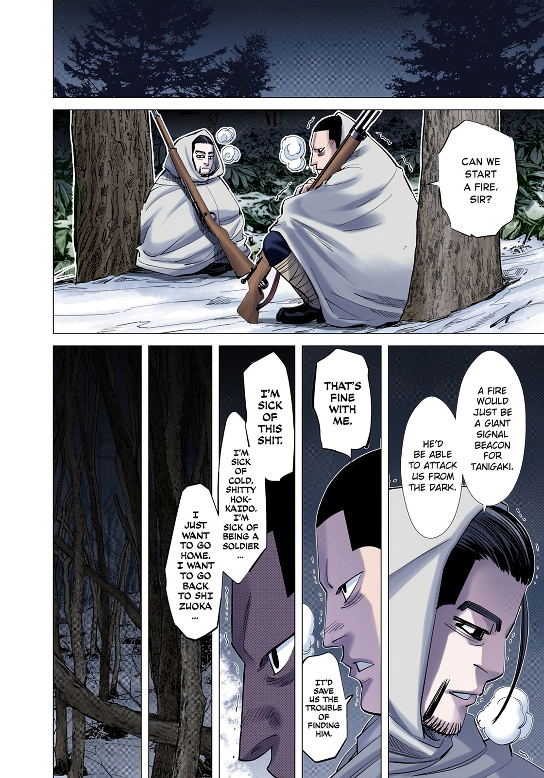 Golden Kamuy (Colored) Chapter 45 page 9 - 