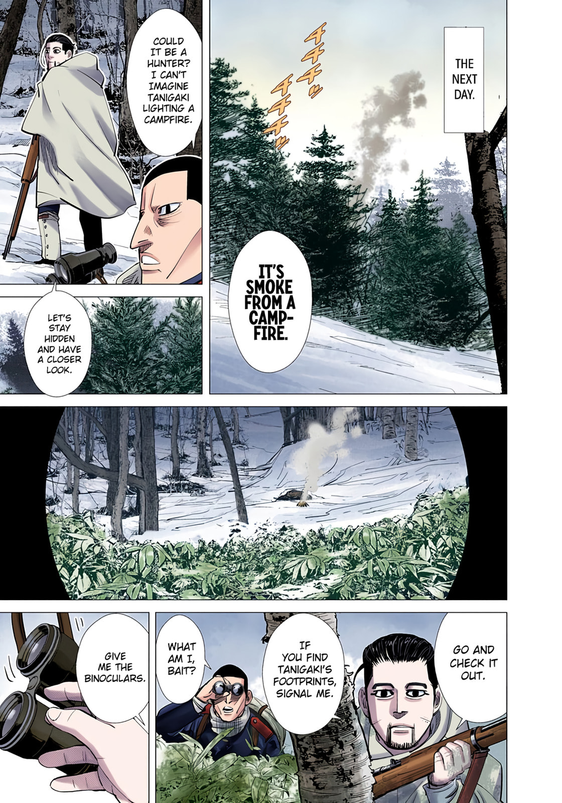 Golden Kamuy (Colored) Chapter 45 page 10 - 