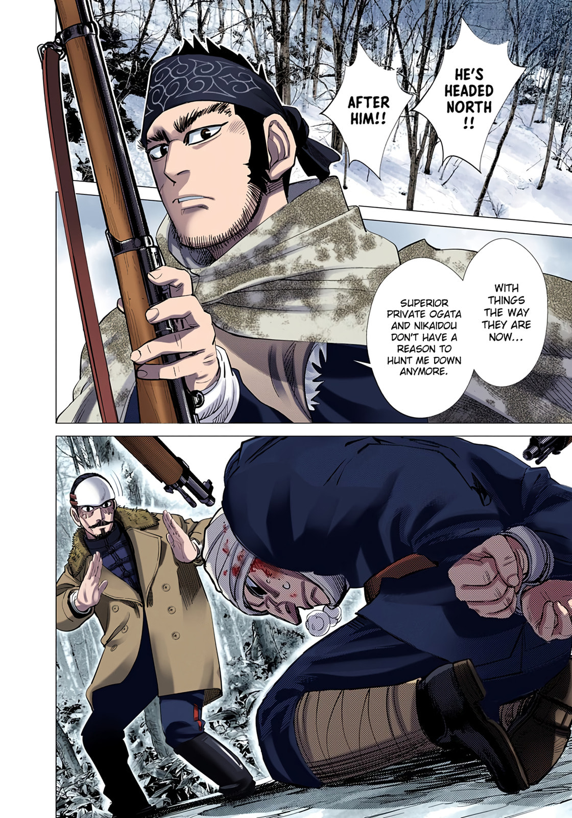 Golden Kamuy (Colored) Chapter 46 page 11 - 