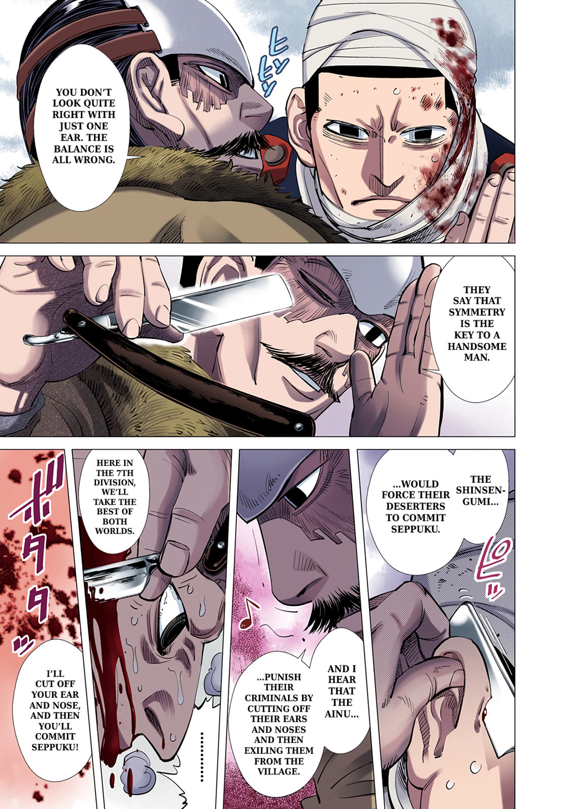 Golden Kamuy (Colored) Chapter 46 page 12 - 
