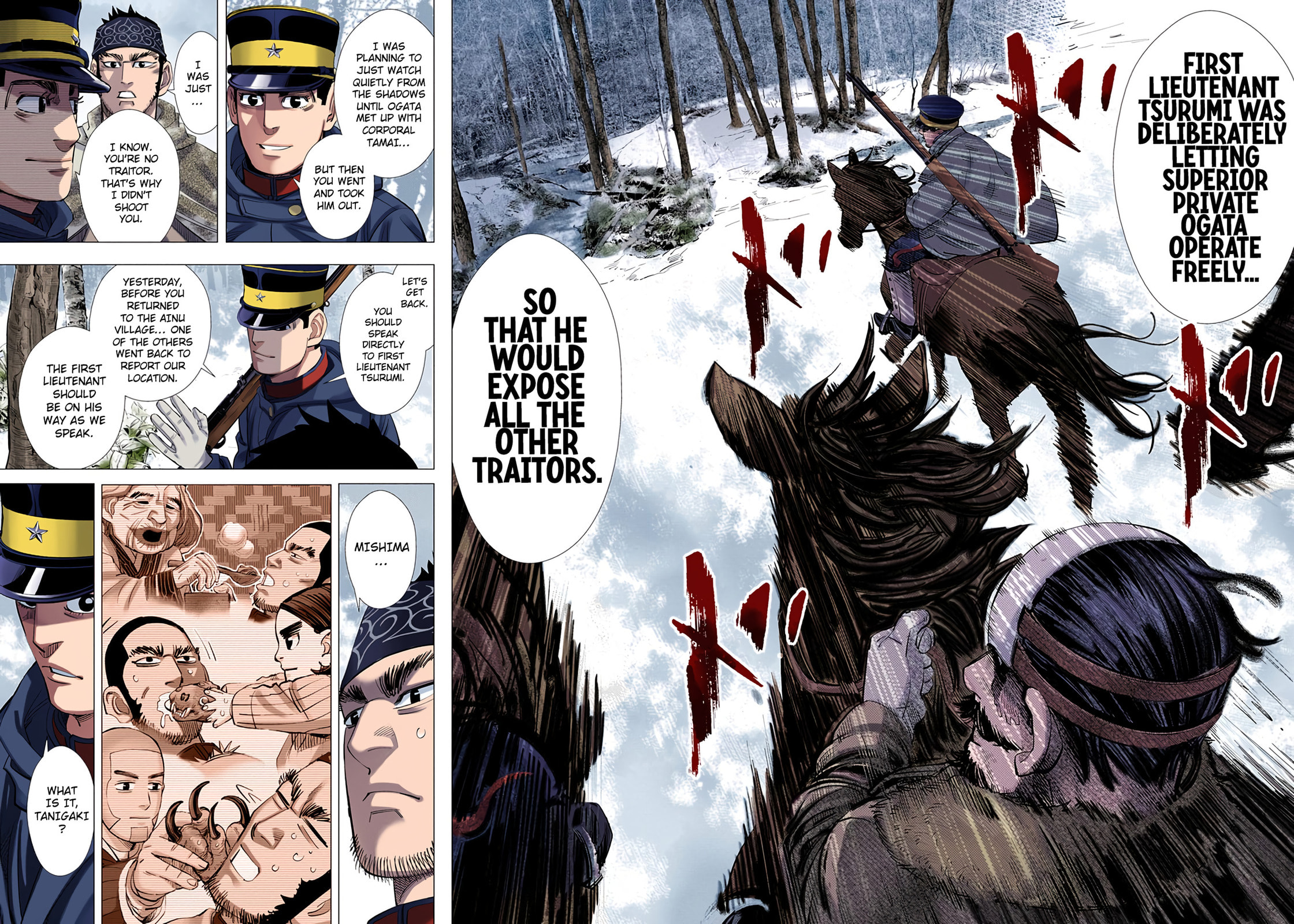 Golden Kamuy (Colored) Chapter 46 page 4 - 