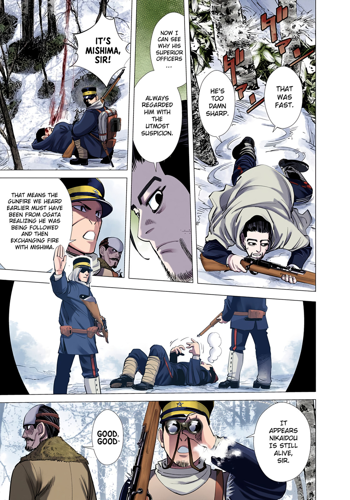 Golden Kamuy (Colored) Chapter 46 page 8 - 