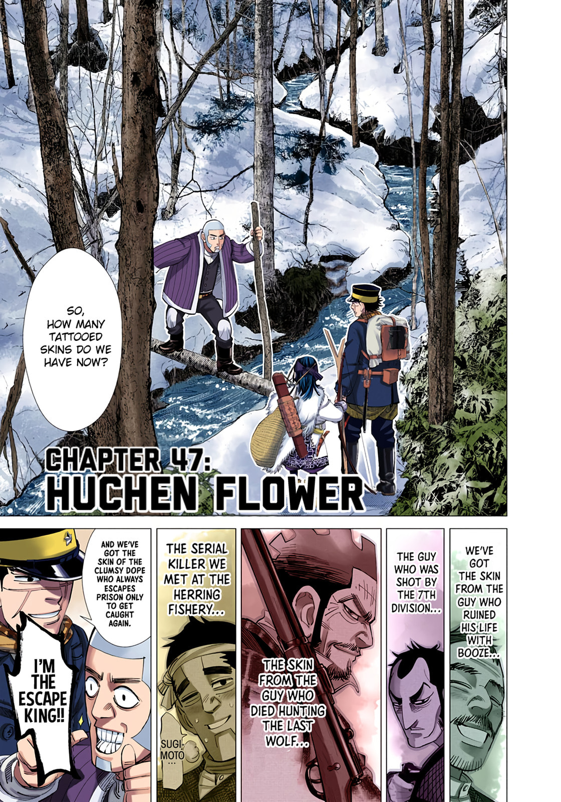 Golden Kamuy (Colored) Chapter 47 page 1 - 