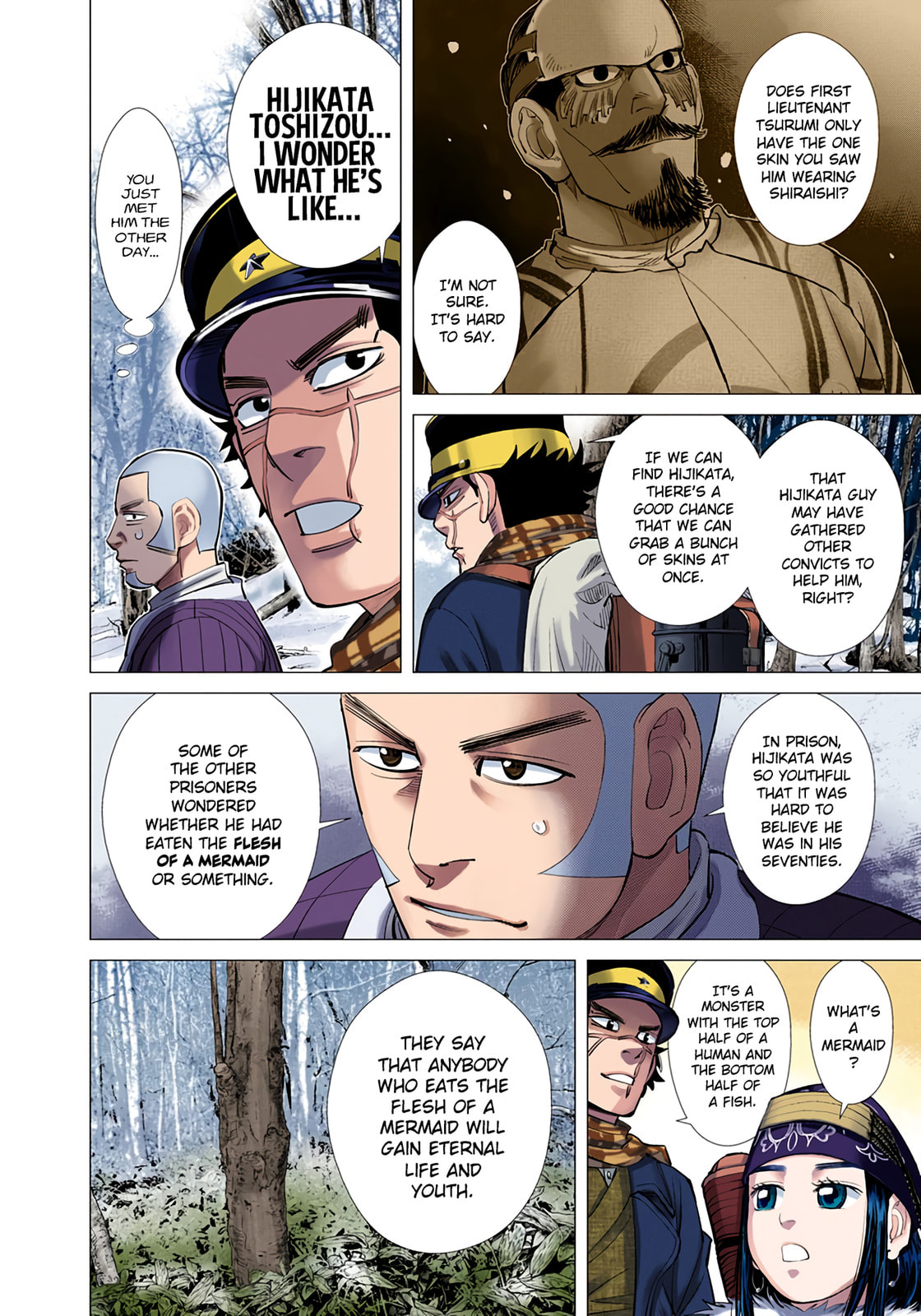 Golden Kamuy (Colored) Chapter 47 page 2 - 