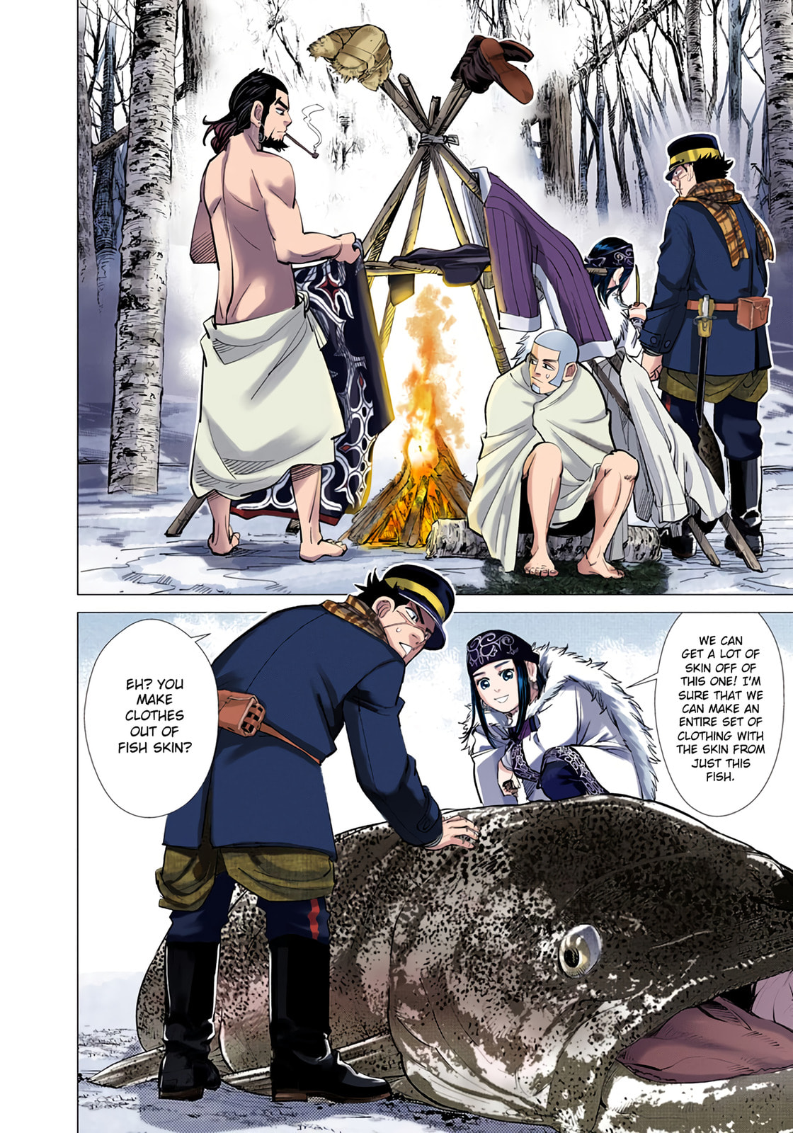 Golden Kamuy (Colored) Chapter 48 page 2 - 