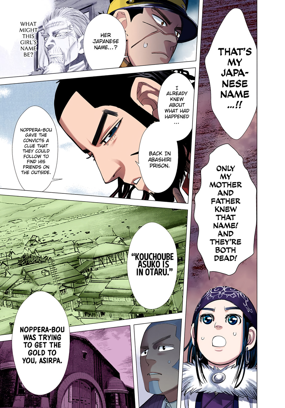 Golden Kamuy (Colored) Chapter 48 page 13 - 