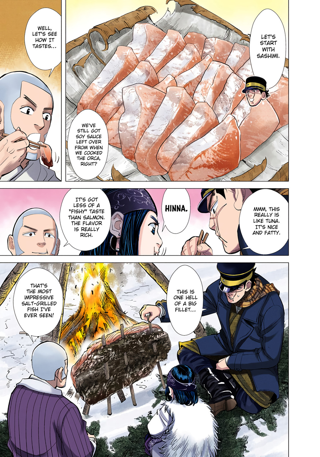 Golden Kamuy (Colored) Chapter 48 page 5 - 