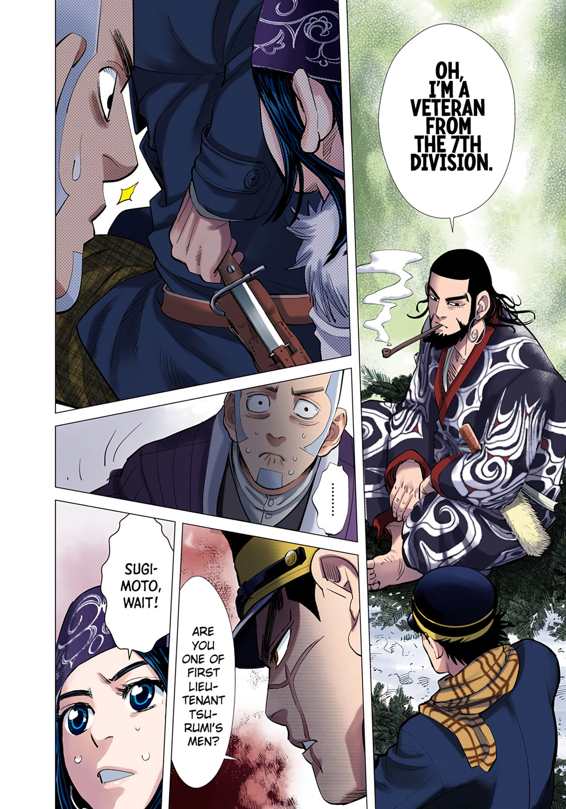 Golden Kamuy (Colored) Chapter 48 page 8 - 