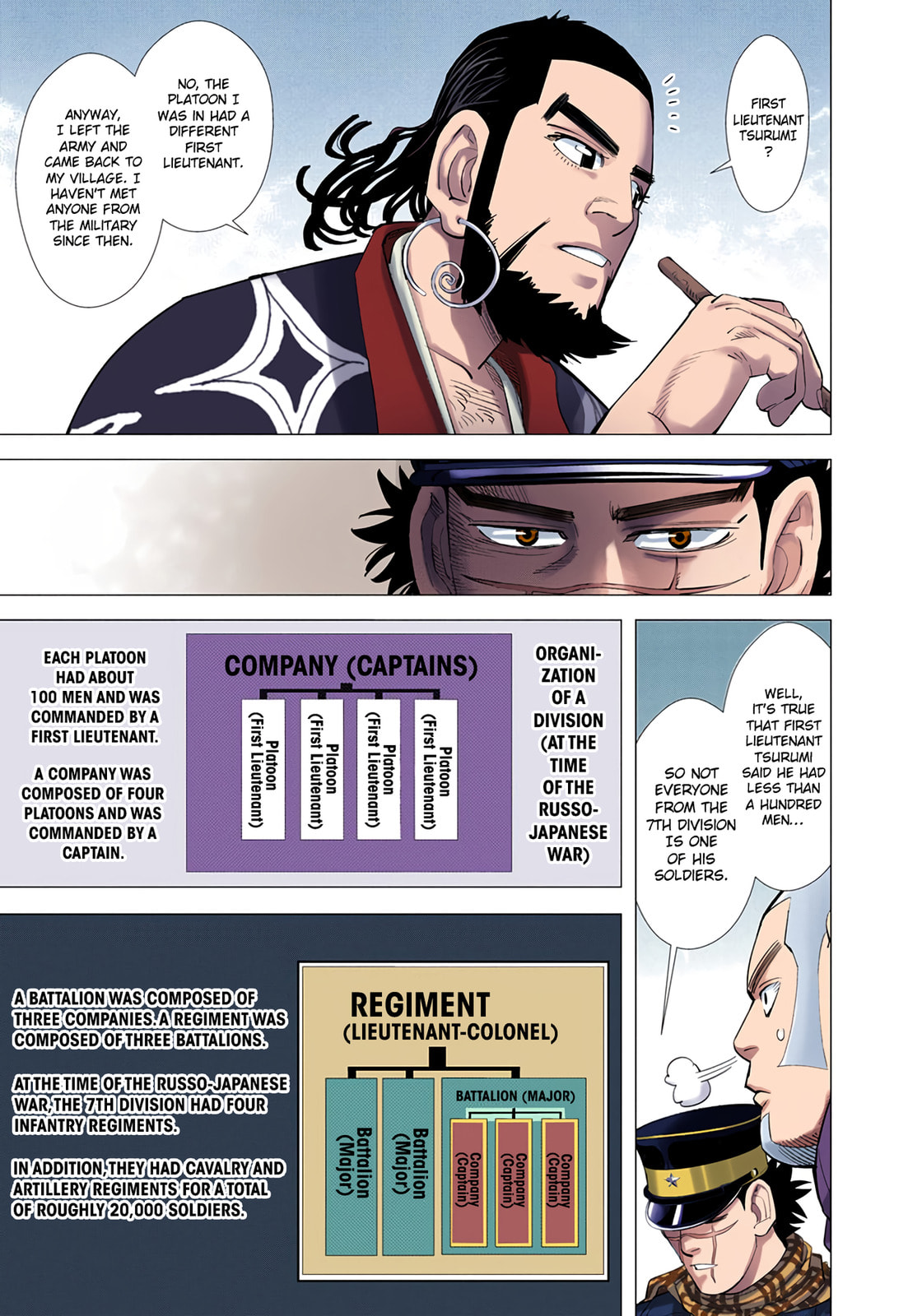 Golden Kamuy (Colored) Chapter 48 page 9 - 