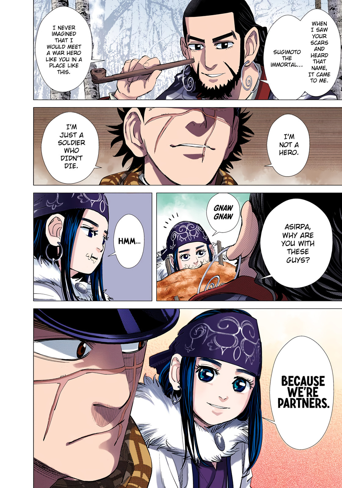 Golden Kamuy (Colored) Chapter 48 page 10 - 