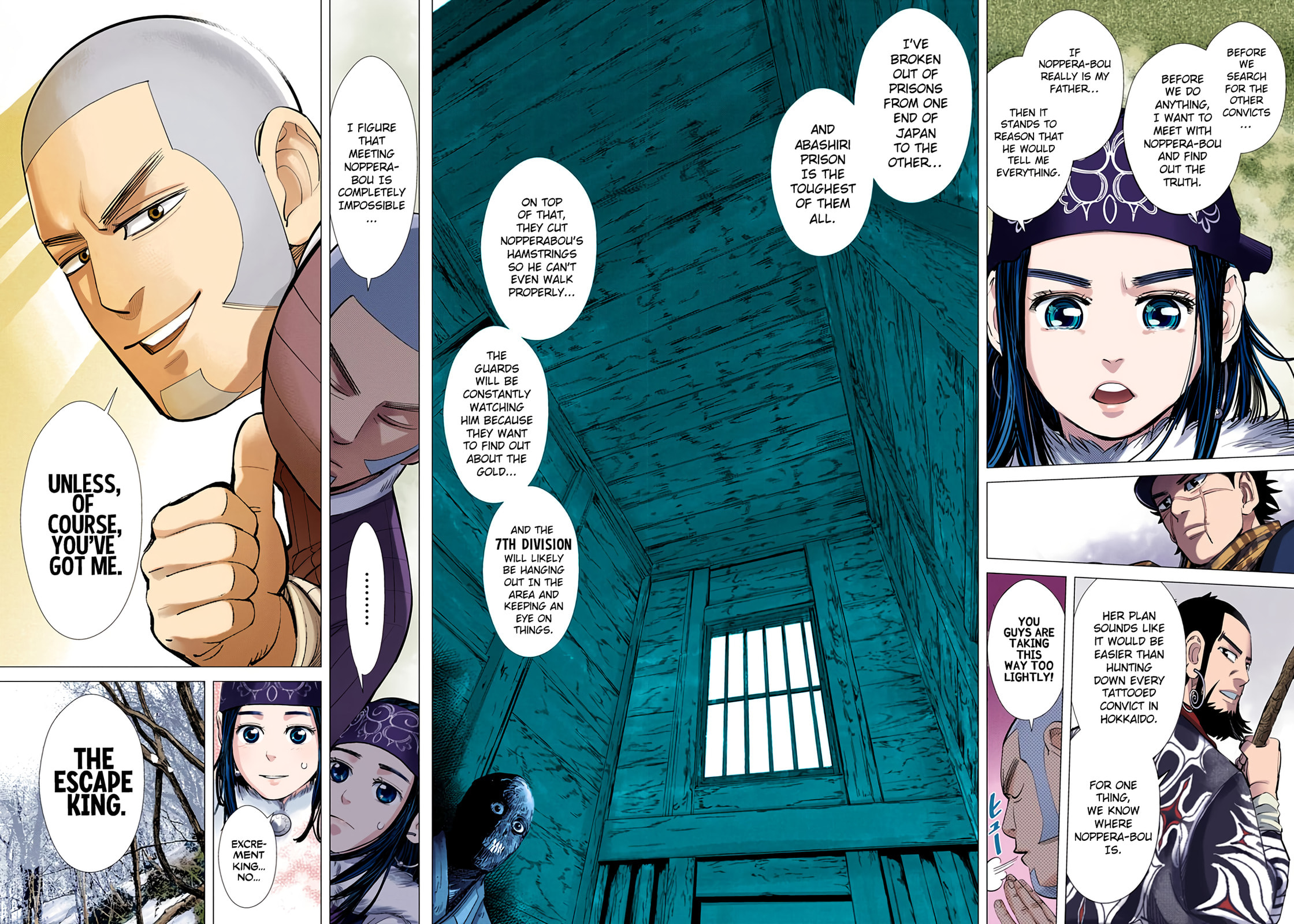 Golden Kamuy (Colored) Chapter 49 page 11 - 