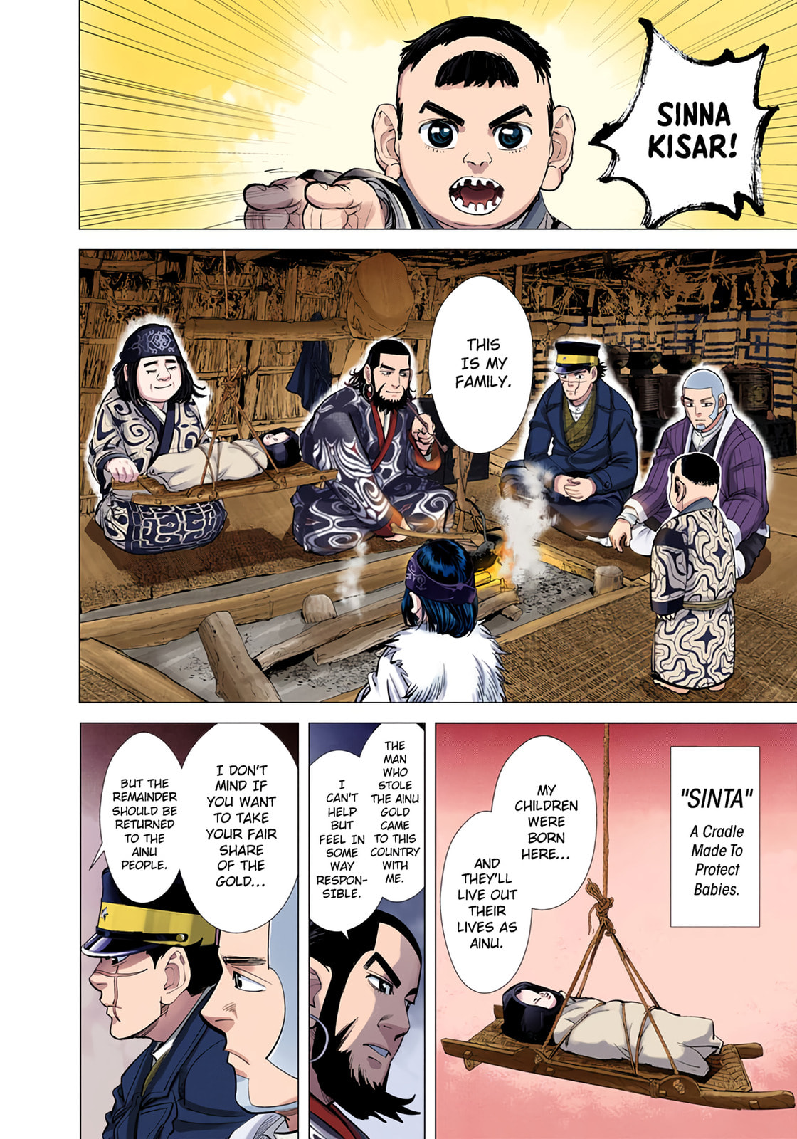 Golden Kamuy (Colored) Chapter 49 page 12 - 