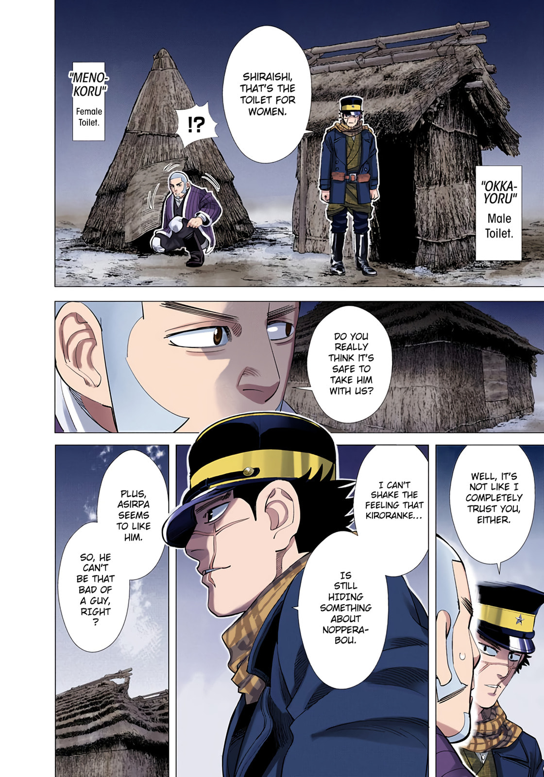 Golden Kamuy (Colored) Chapter 49 page 14 - 