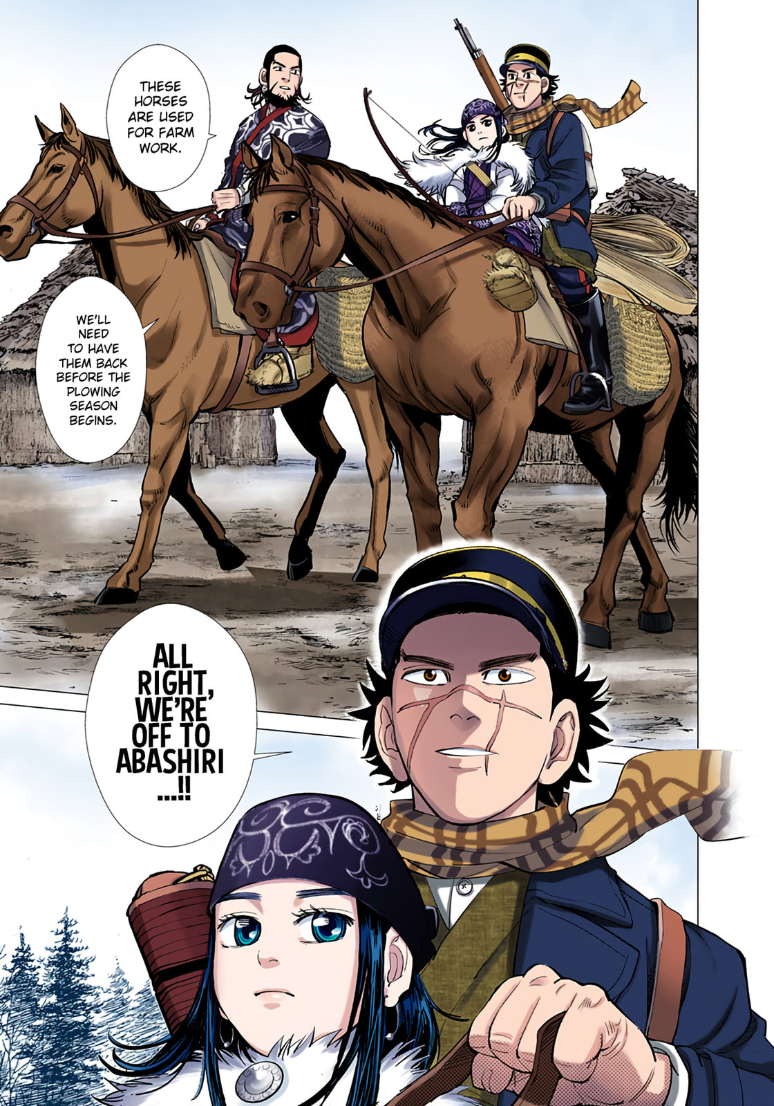 Golden Kamuy (Colored) Chapter 49 page 15 - 