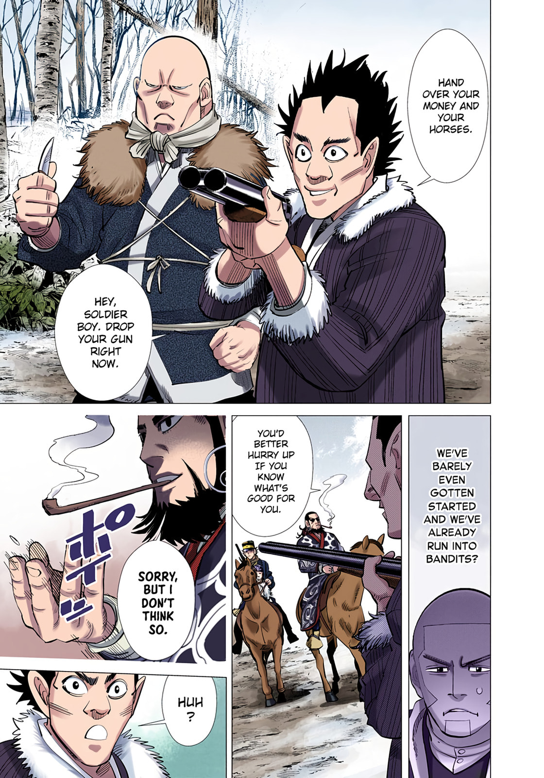 Golden Kamuy (Colored) Chapter 49 page 17 - 