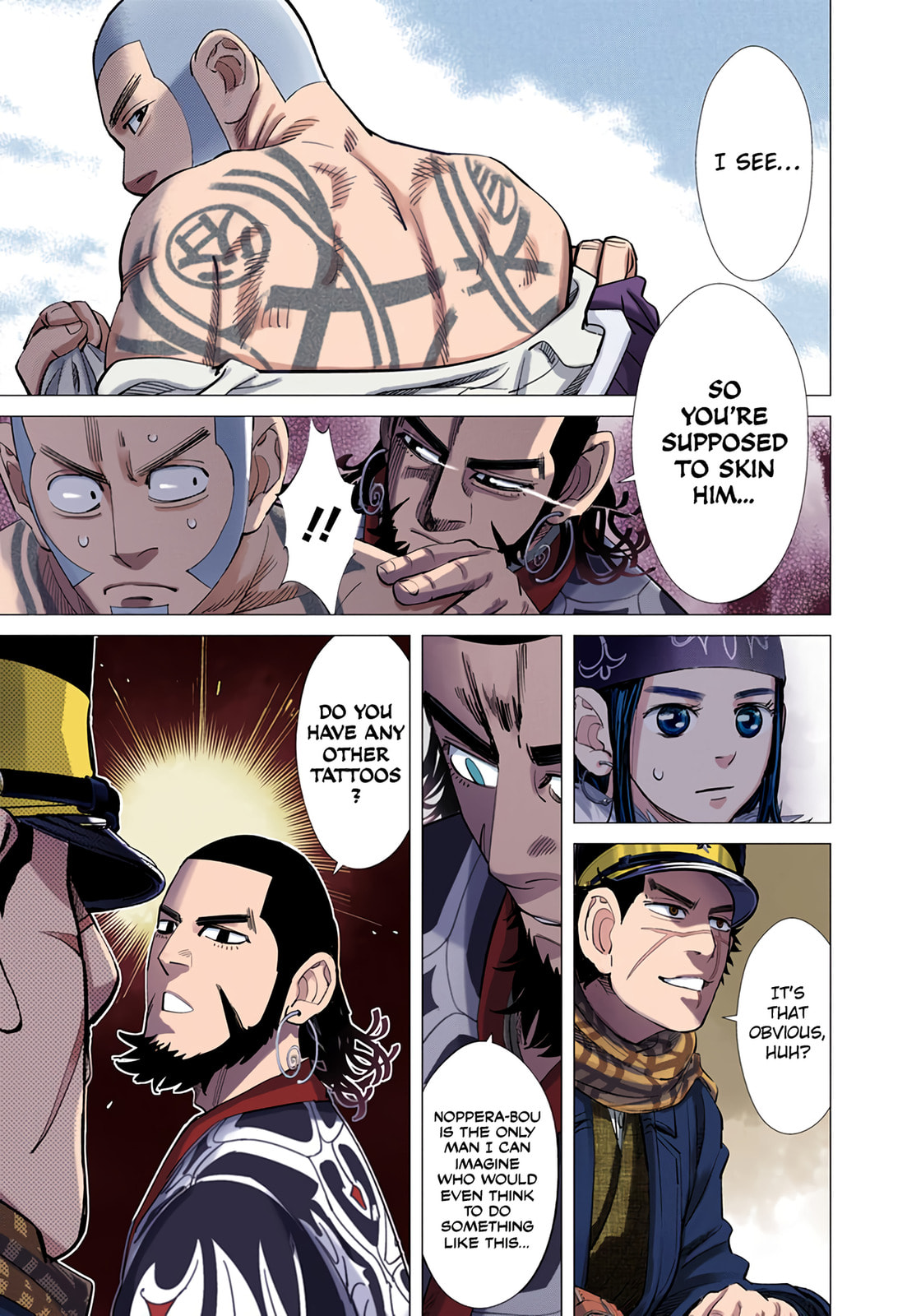 Golden Kamuy (Colored) Chapter 49 page 8 - 