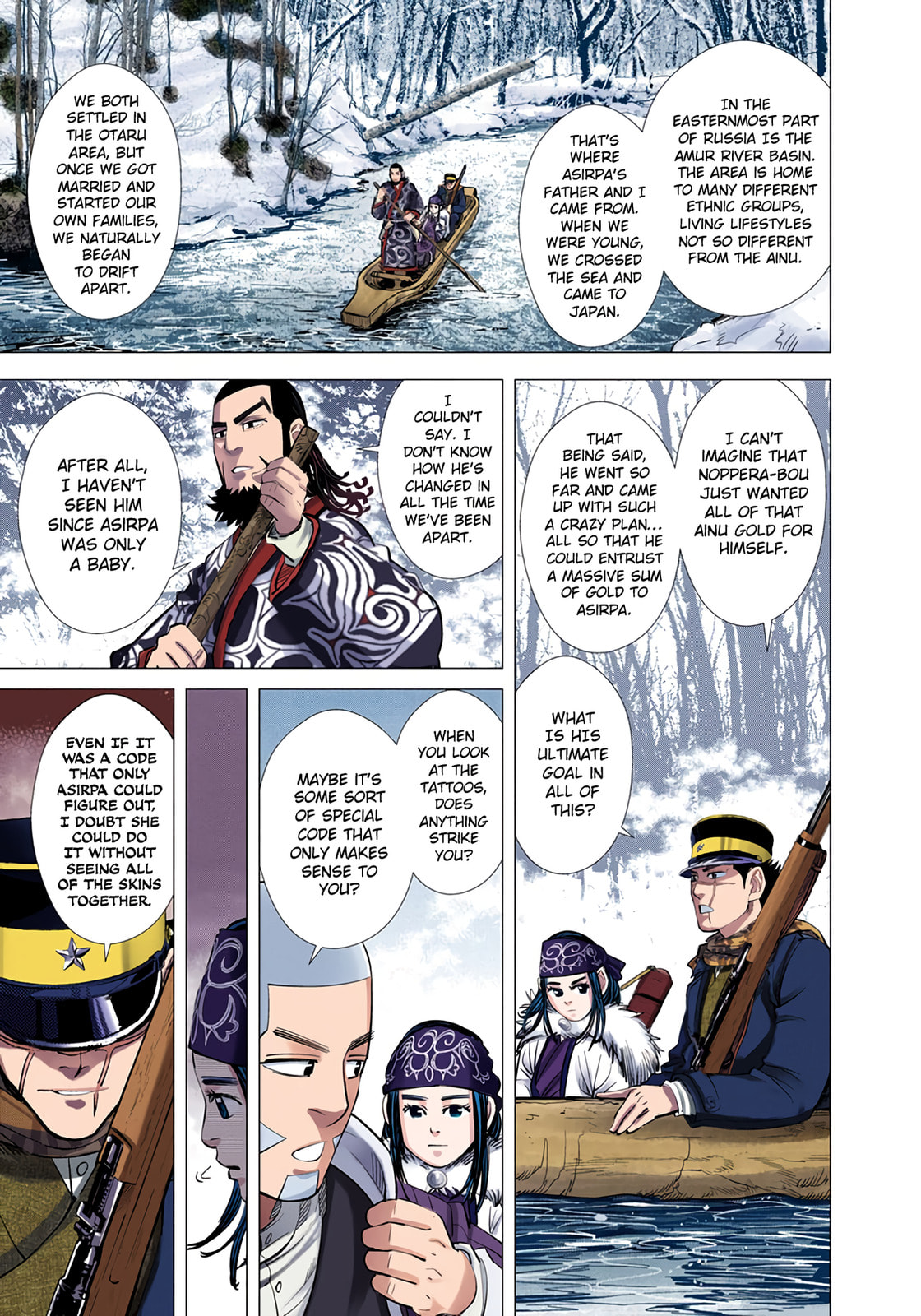 Golden Kamuy (Colored) Chapter 49 page 10 - 
