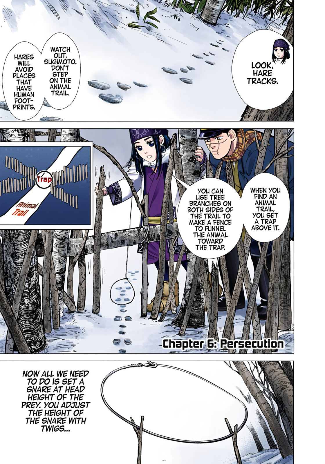 Golden Kamuy (Colored) Chapter 5 page 1 - 
