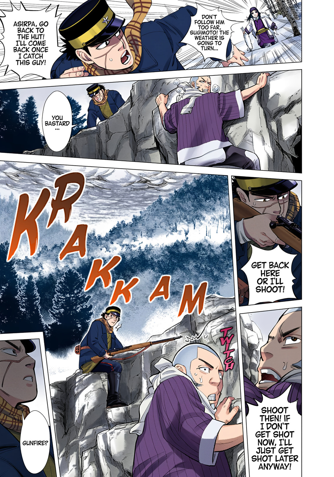 Golden Kamuy (Colored) Chapter 5 page 15 - 