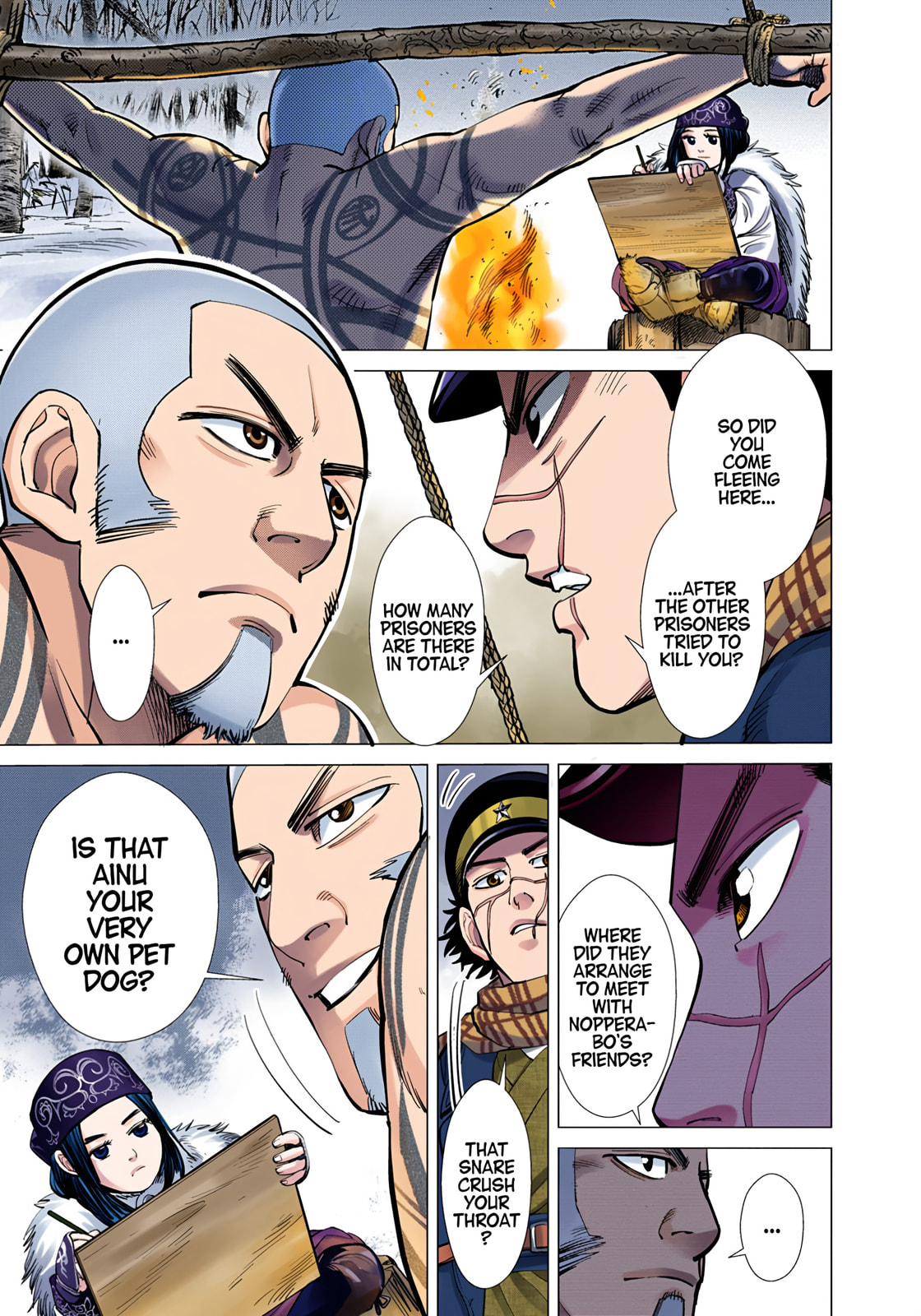 Golden Kamuy (Colored) Chapter 5 page 3 - 