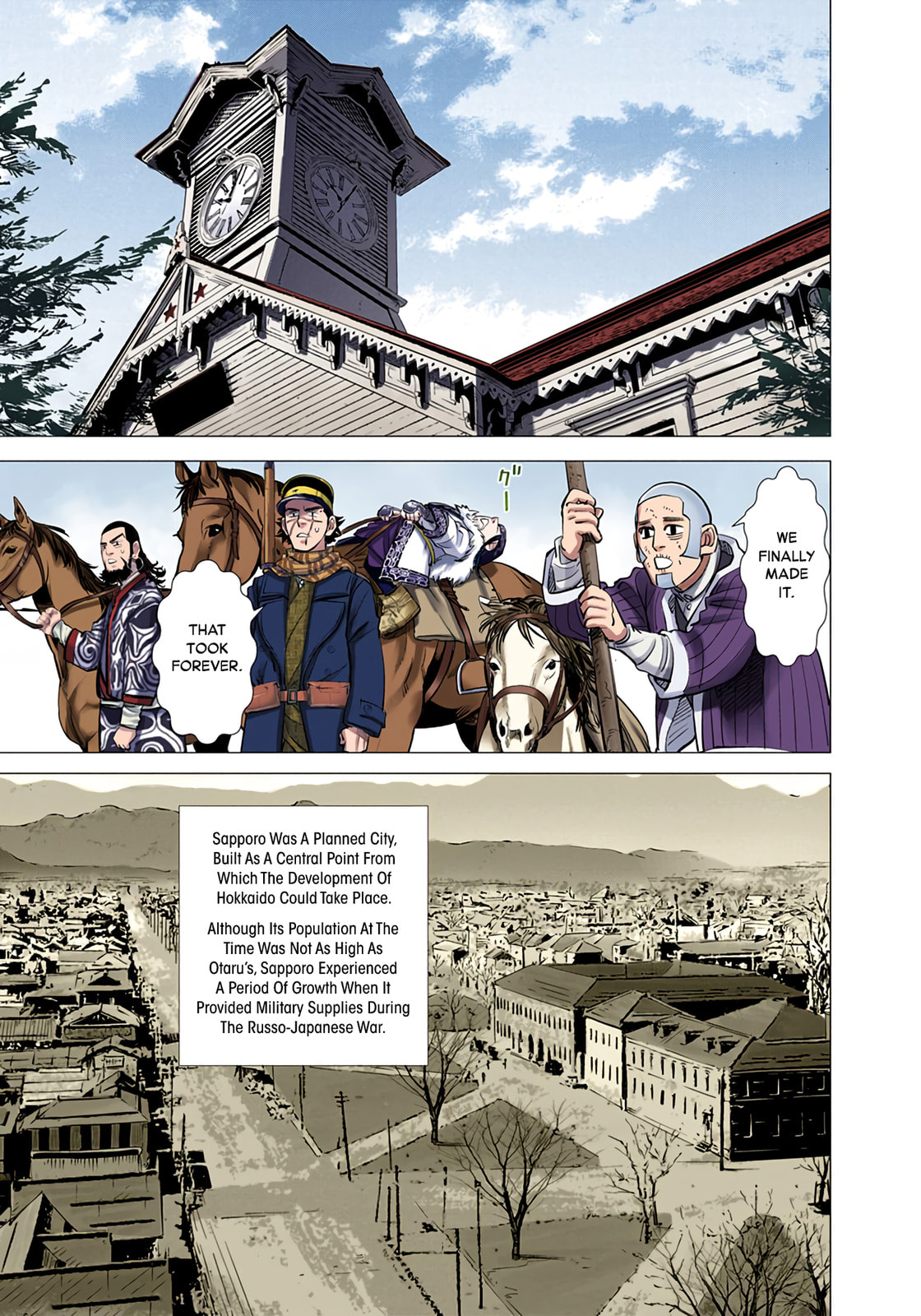 Golden Kamuy (Colored) Chapter 50 page 15 - 