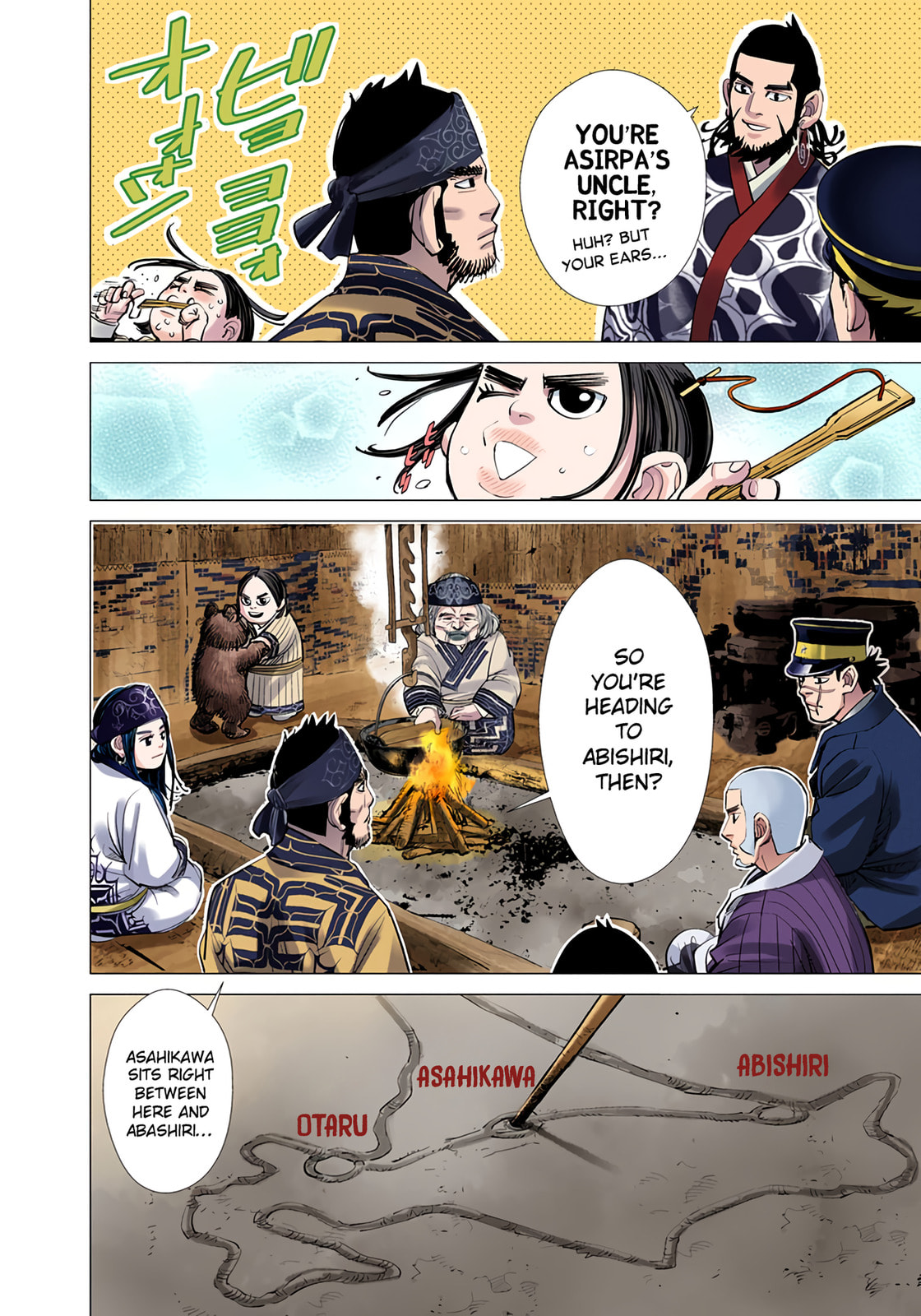 Golden Kamuy (Colored) Chapter 50 page 4 - 
