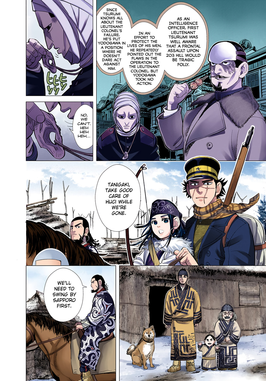 Golden Kamuy (Colored) Chapter 50 page 6 - 
