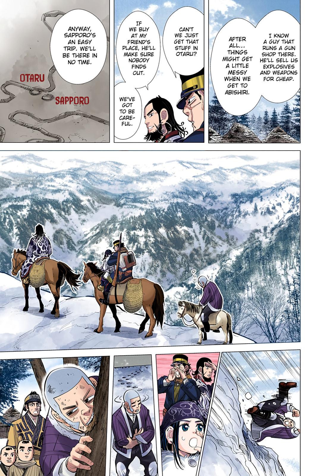 Golden Kamuy (Colored) Chapter 50 page 7 - 