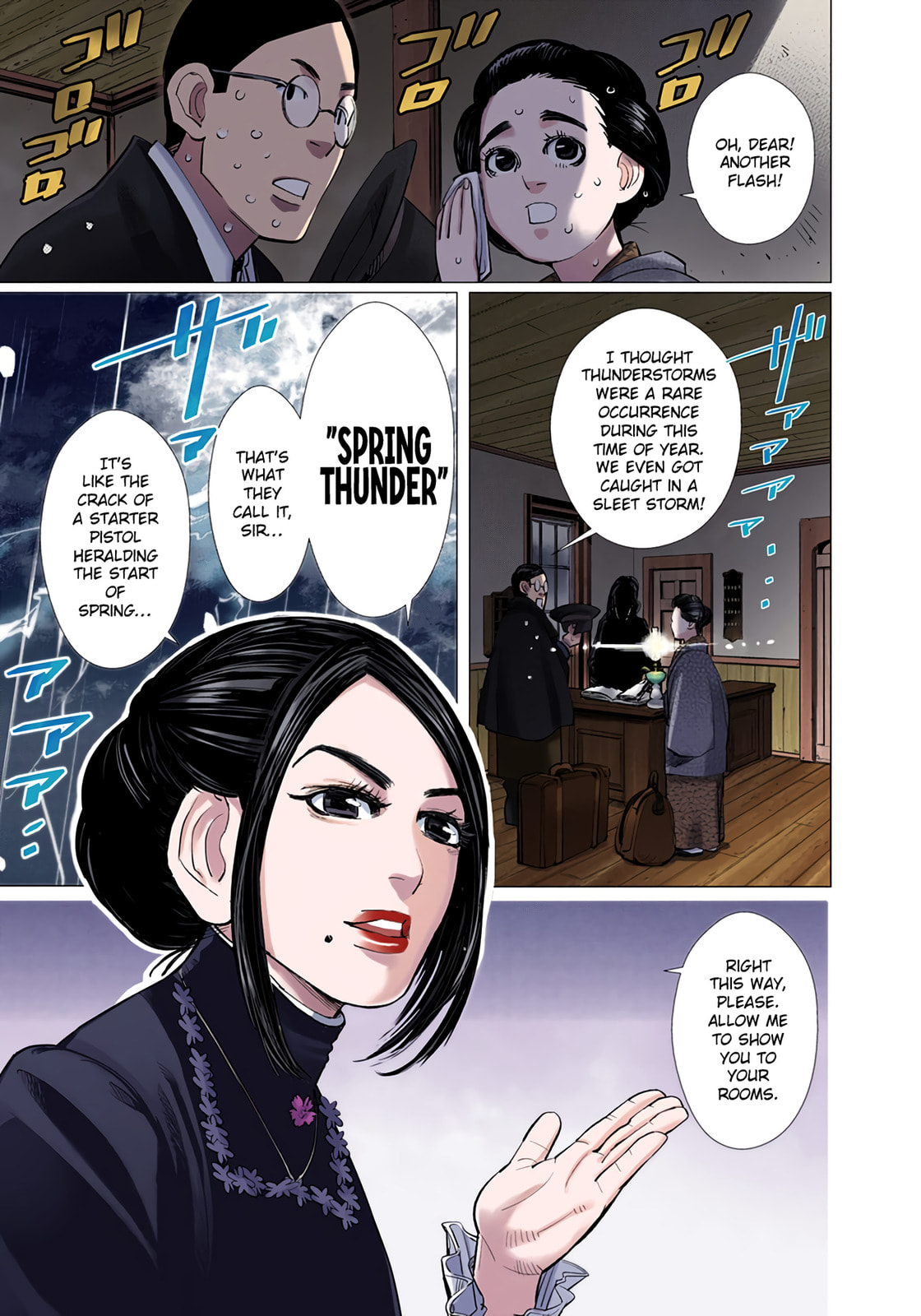 Golden Kamuy (Colored) Chapter 50 page 9 - 