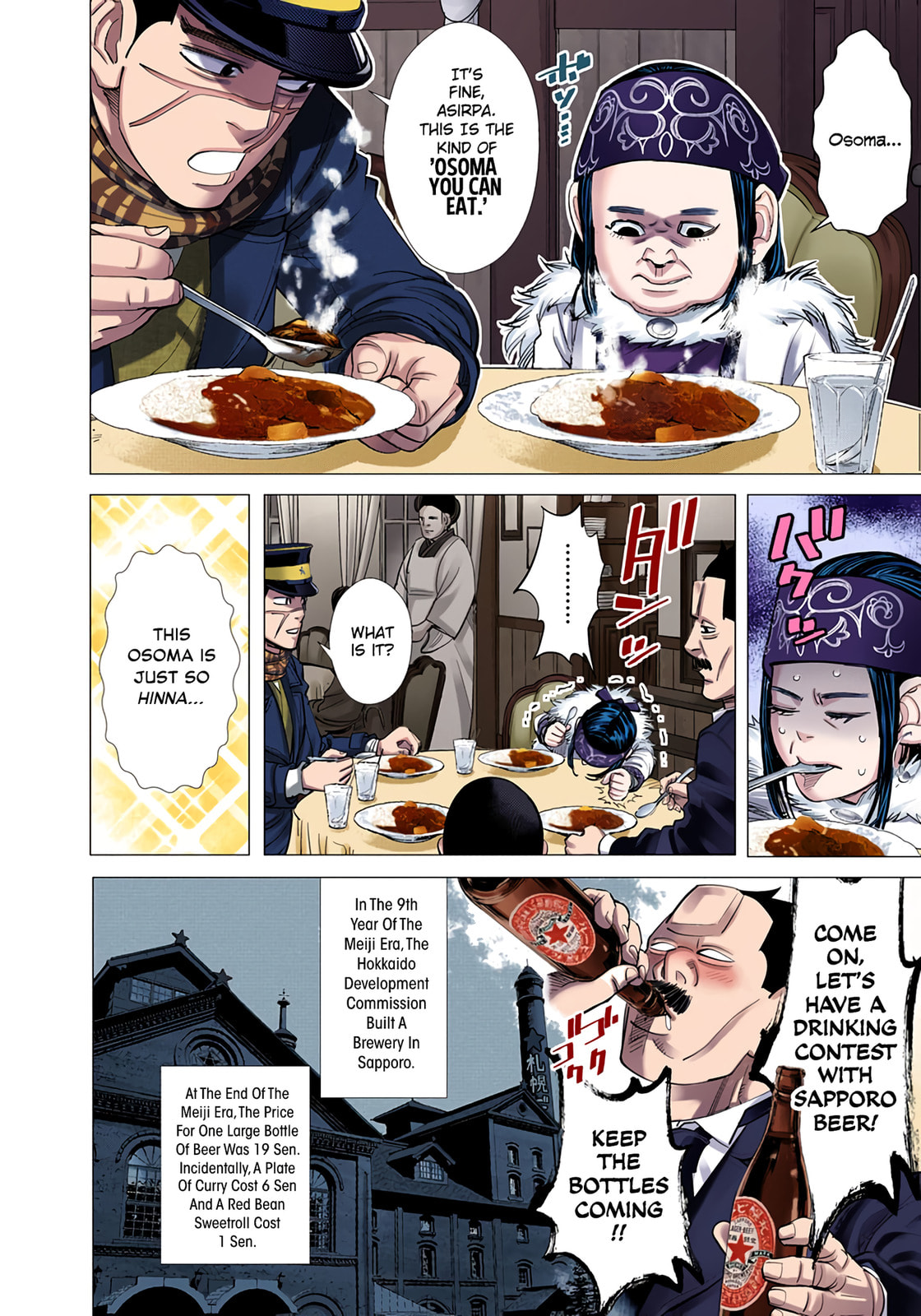 Golden Kamuy (Colored) Chapter 52 page 12 - 