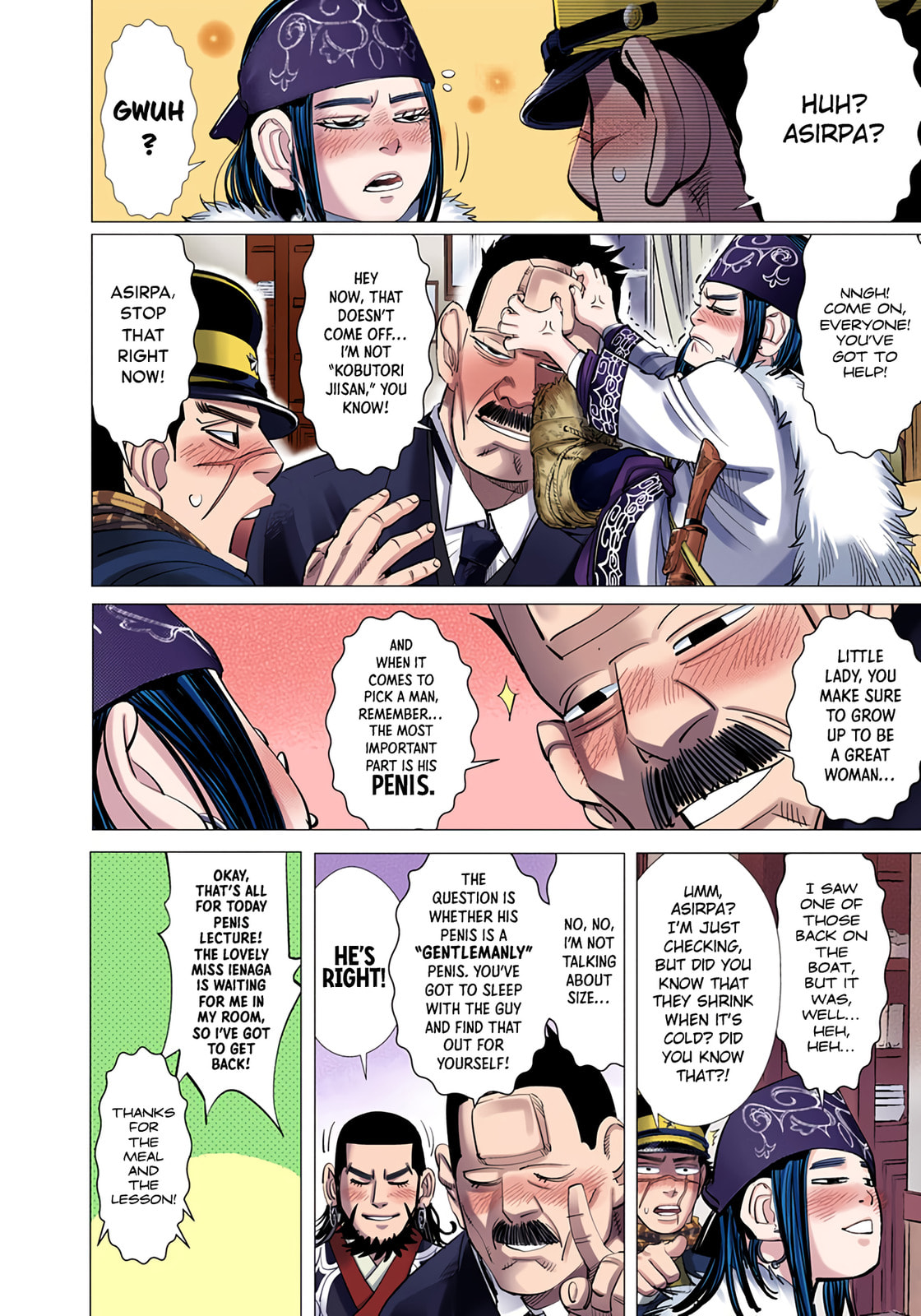Golden Kamuy (Colored) Chapter 52 page 14 - 