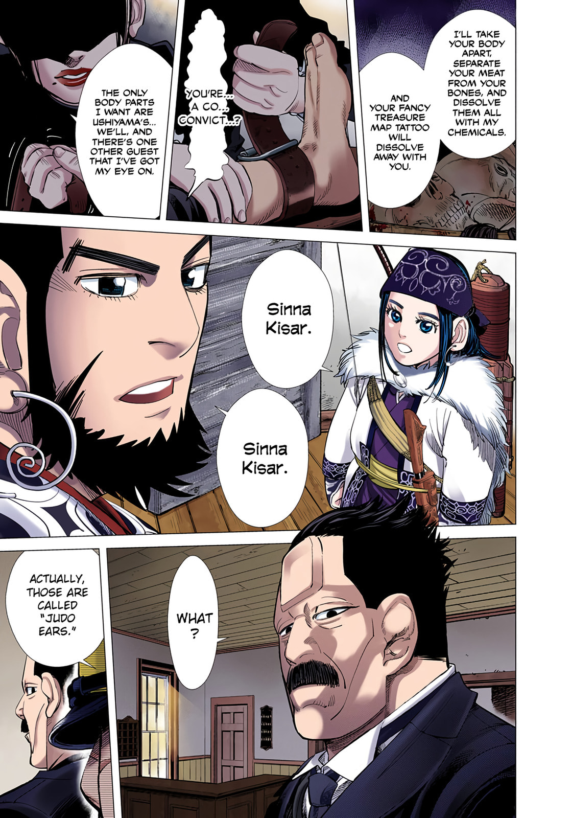 Golden Kamuy (Colored) Chapter 52 page 7 - 