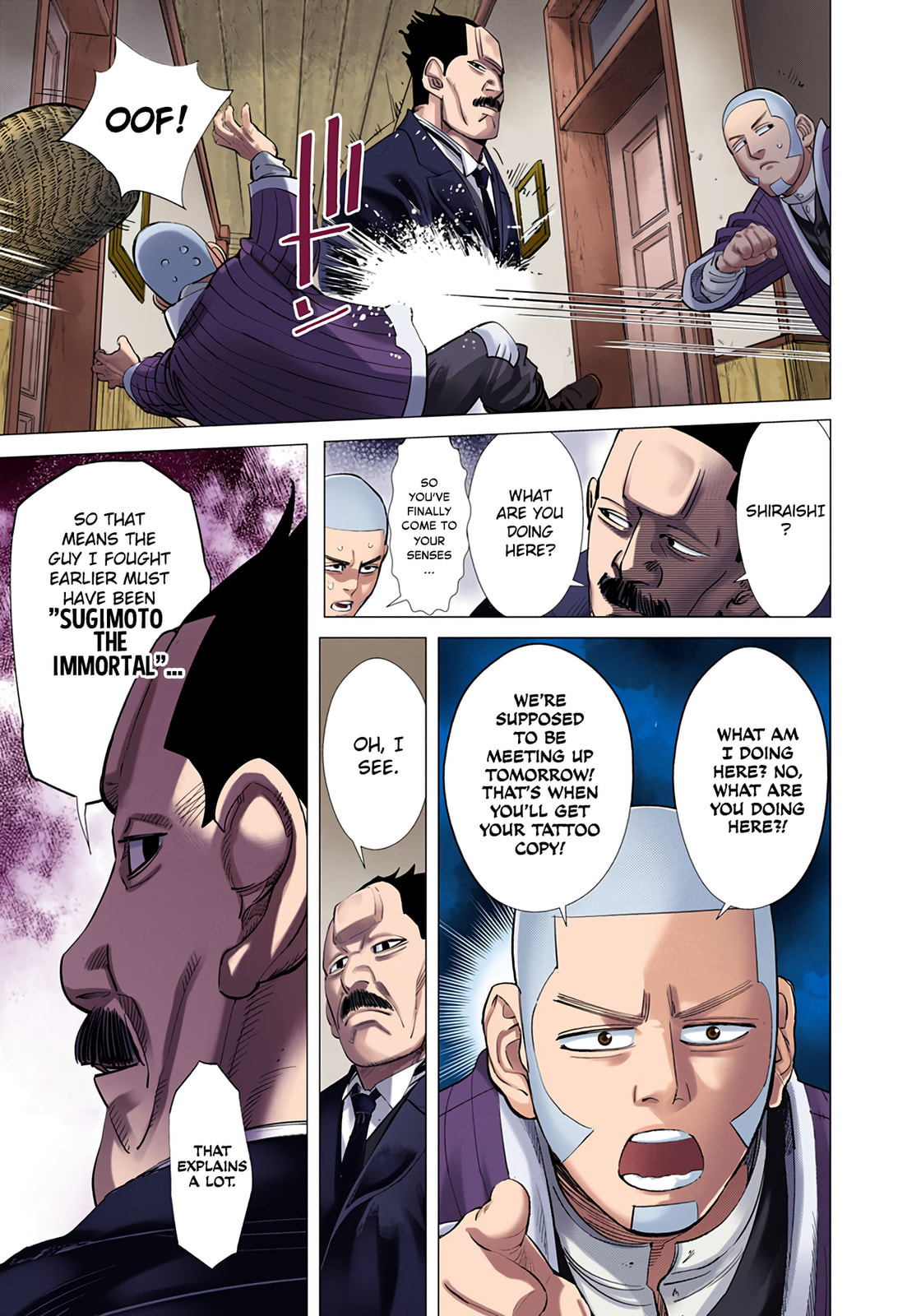Golden Kamuy (Colored) Chapter 54 page 7 - 