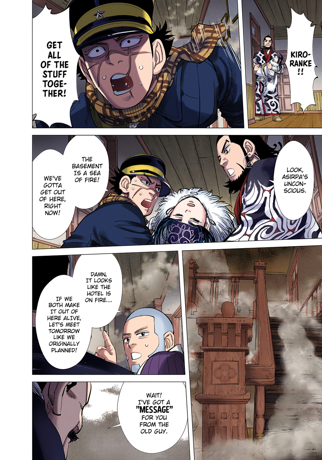 Golden Kamuy (Colored) Chapter 54 page 8 - 