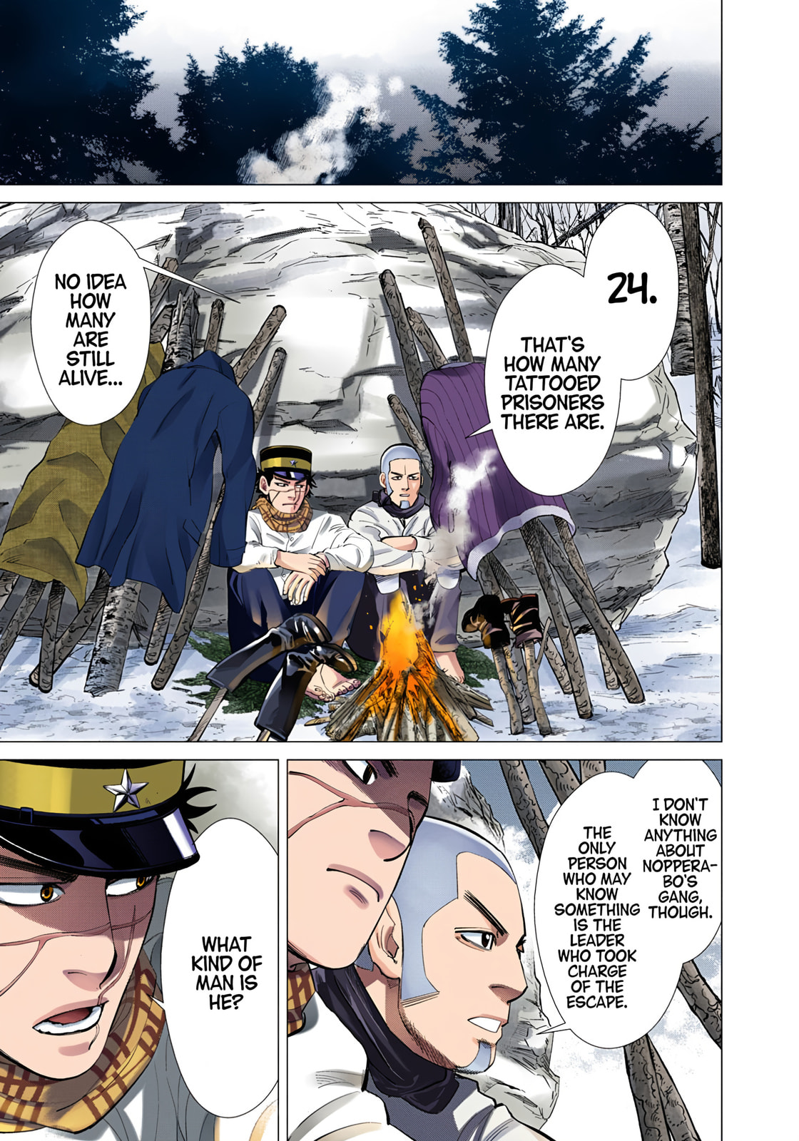 Golden Kamuy (Colored) Chapter 6 page 11 - 