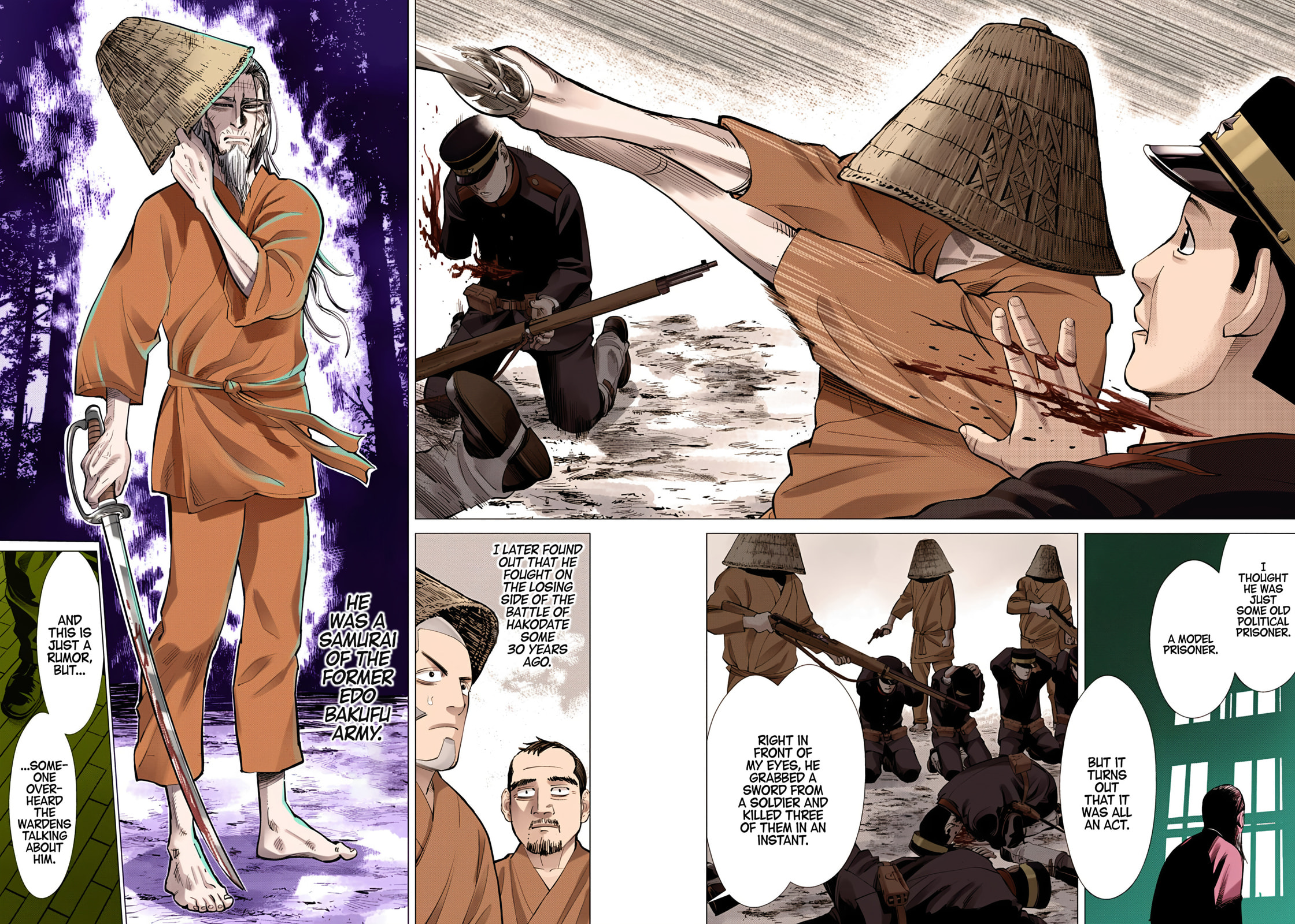 Golden Kamuy (Colored) Chapter 6 page 12 - 