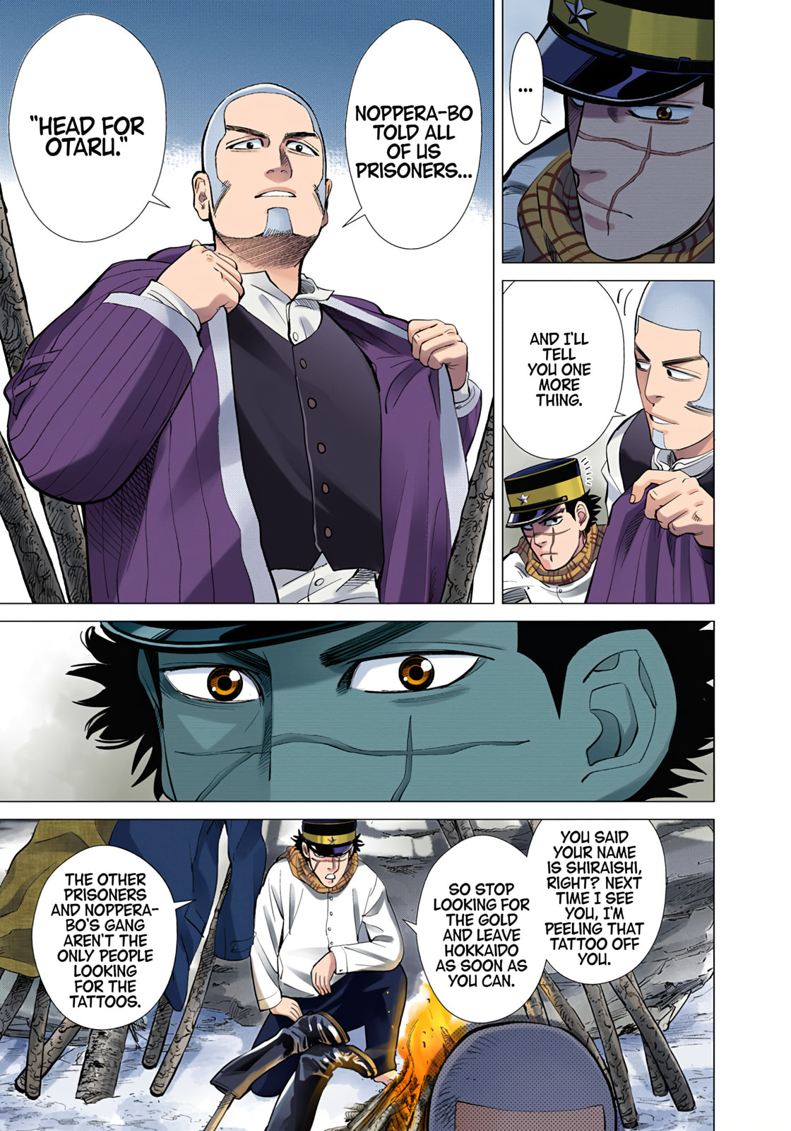 Golden Kamuy (Colored) Chapter 6 page 14 - 
