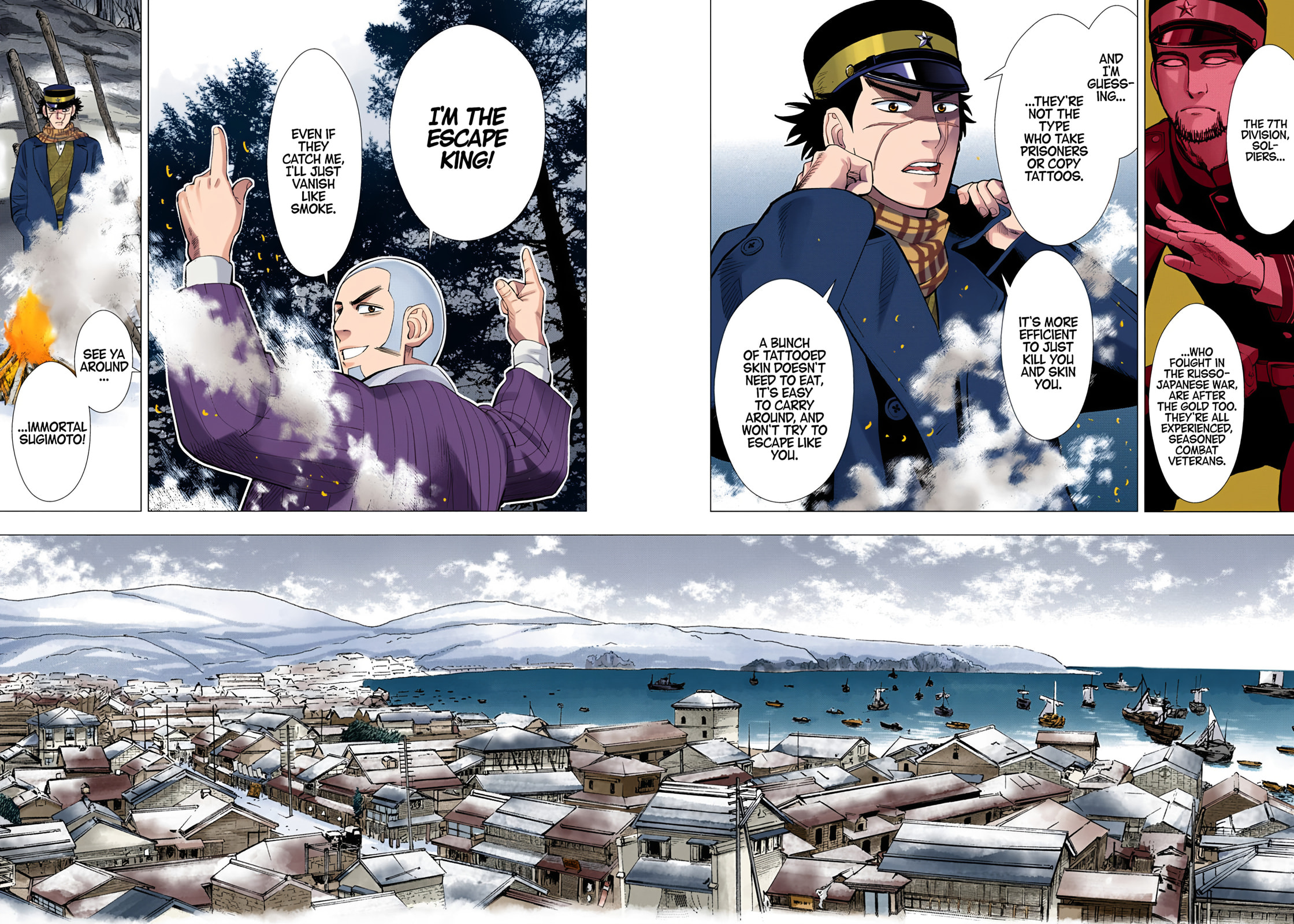 Golden Kamuy (Colored) Chapter 6 page 15 - 