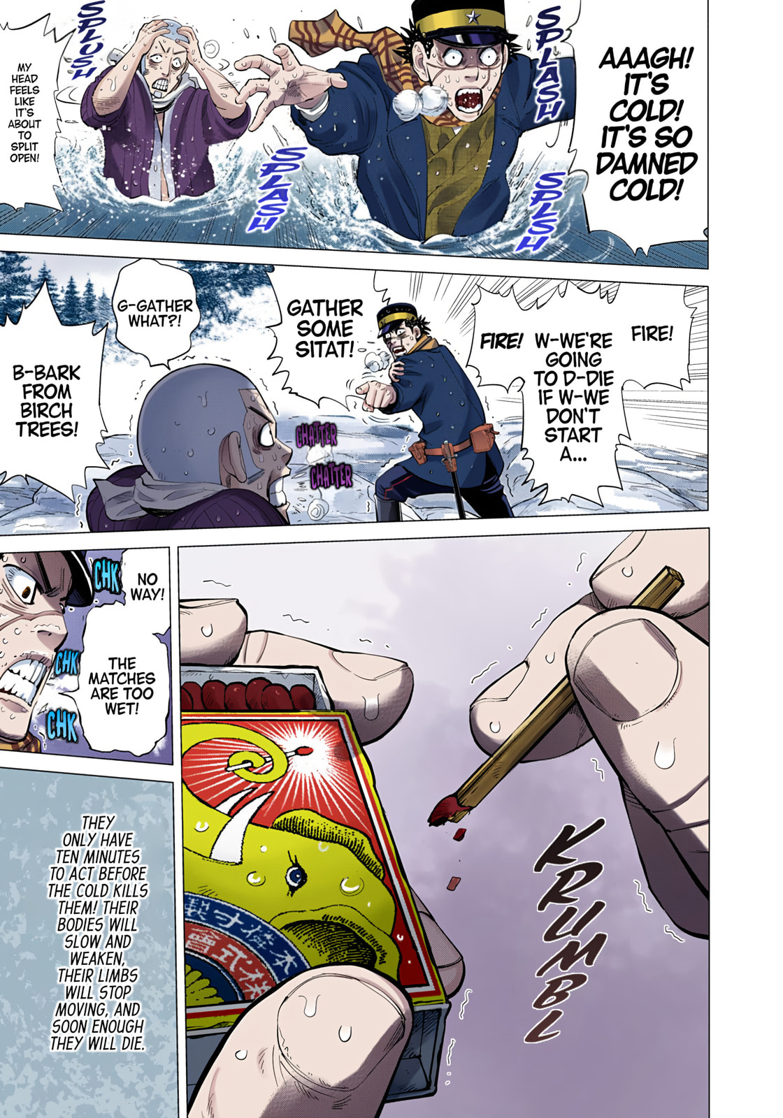 Golden Kamuy (Colored) Chapter 6 page 3 - 