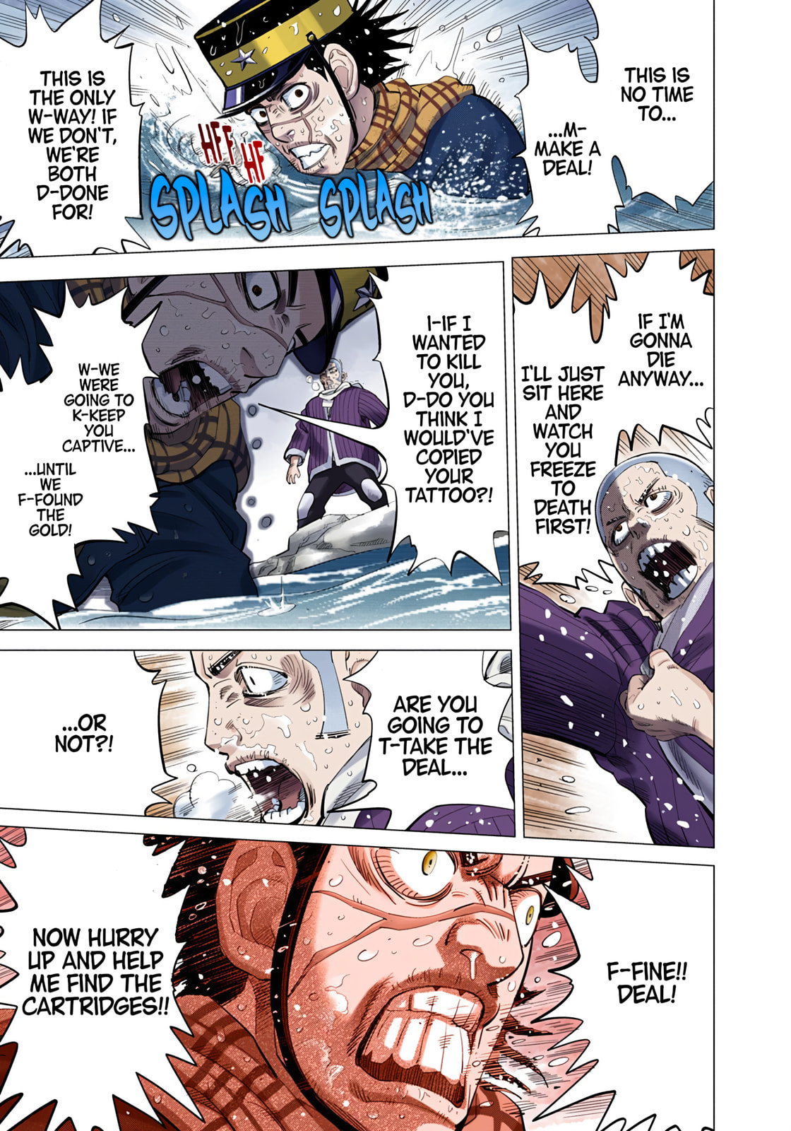 Golden Kamuy (Colored) Chapter 6 page 7 - 