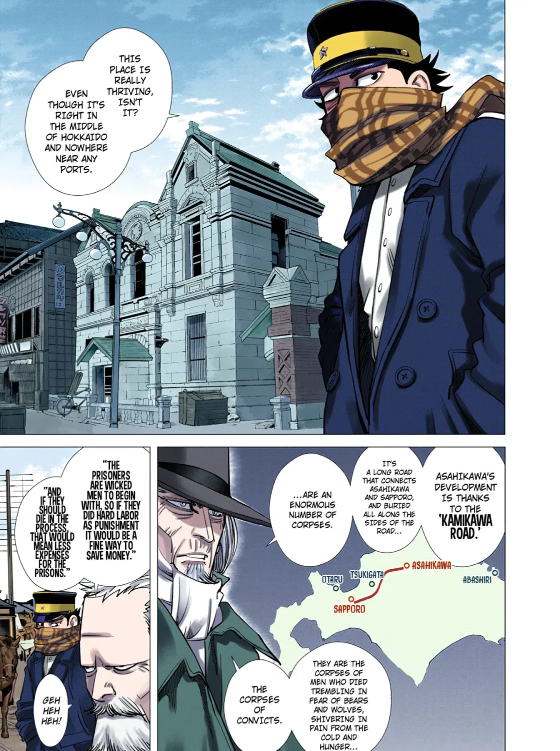 Golden Kamuy (Colored) Chapter 7.1 page 13 - 