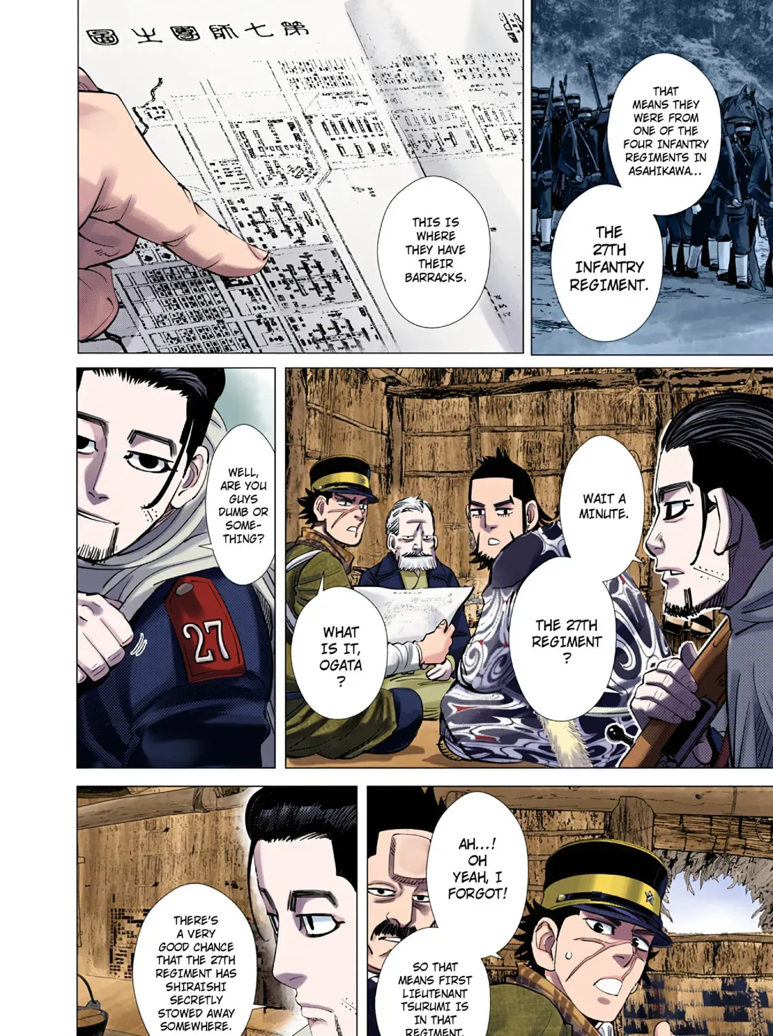 Golden Kamuy (Colored) Chapter 7.1 page 19 - 